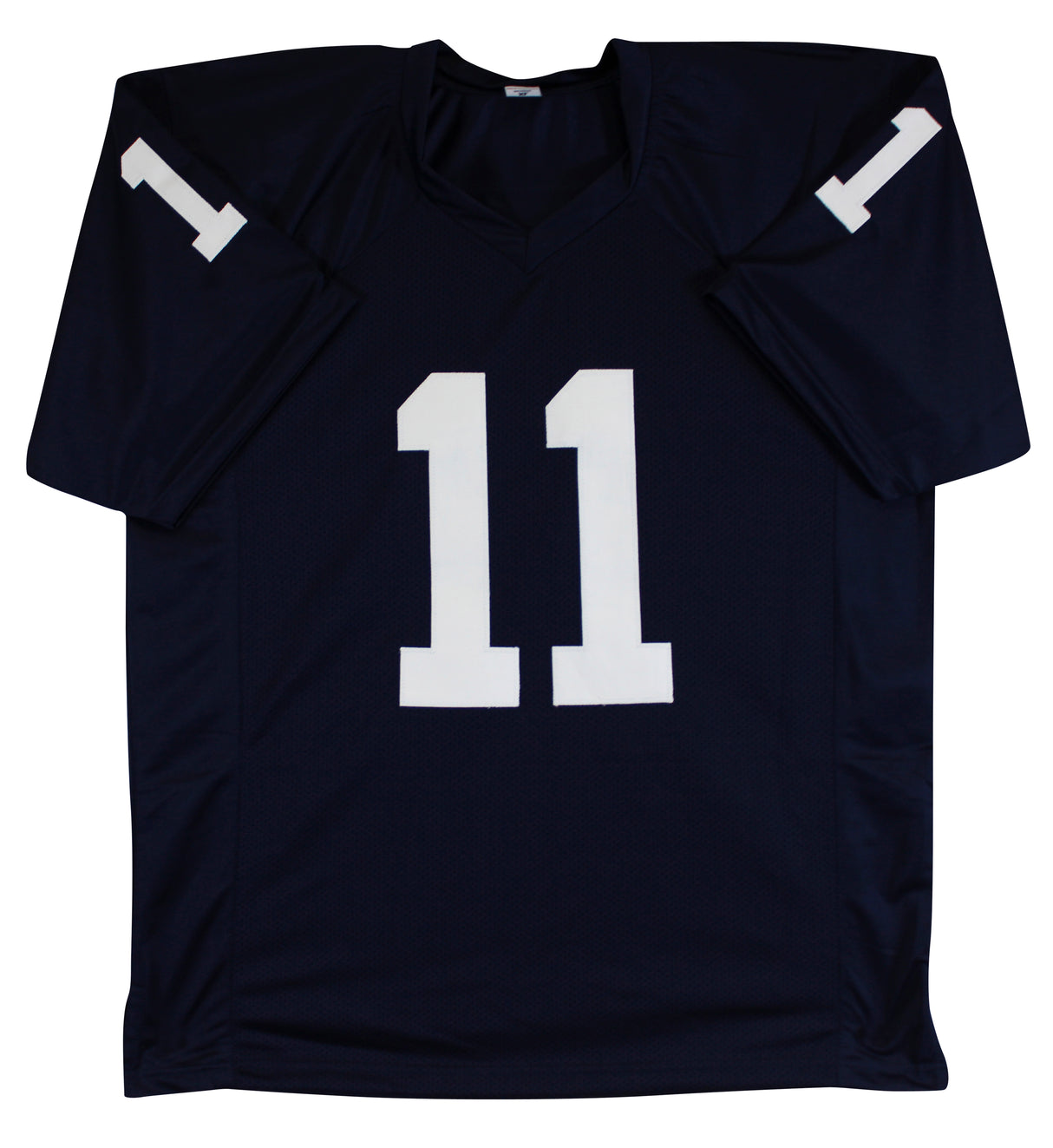 Penn State Abdul Carter Authentic Signed Navy Blue Pro Style Jersey BAS Witness