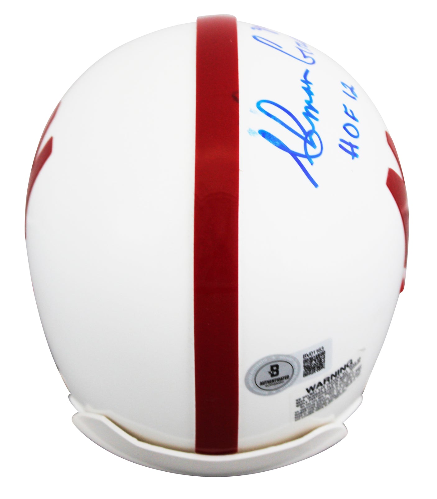 Nebraska Ahman Green HOF 12 Authentic Signed VSR4 Rep Mini Helmet W/ Case BAS