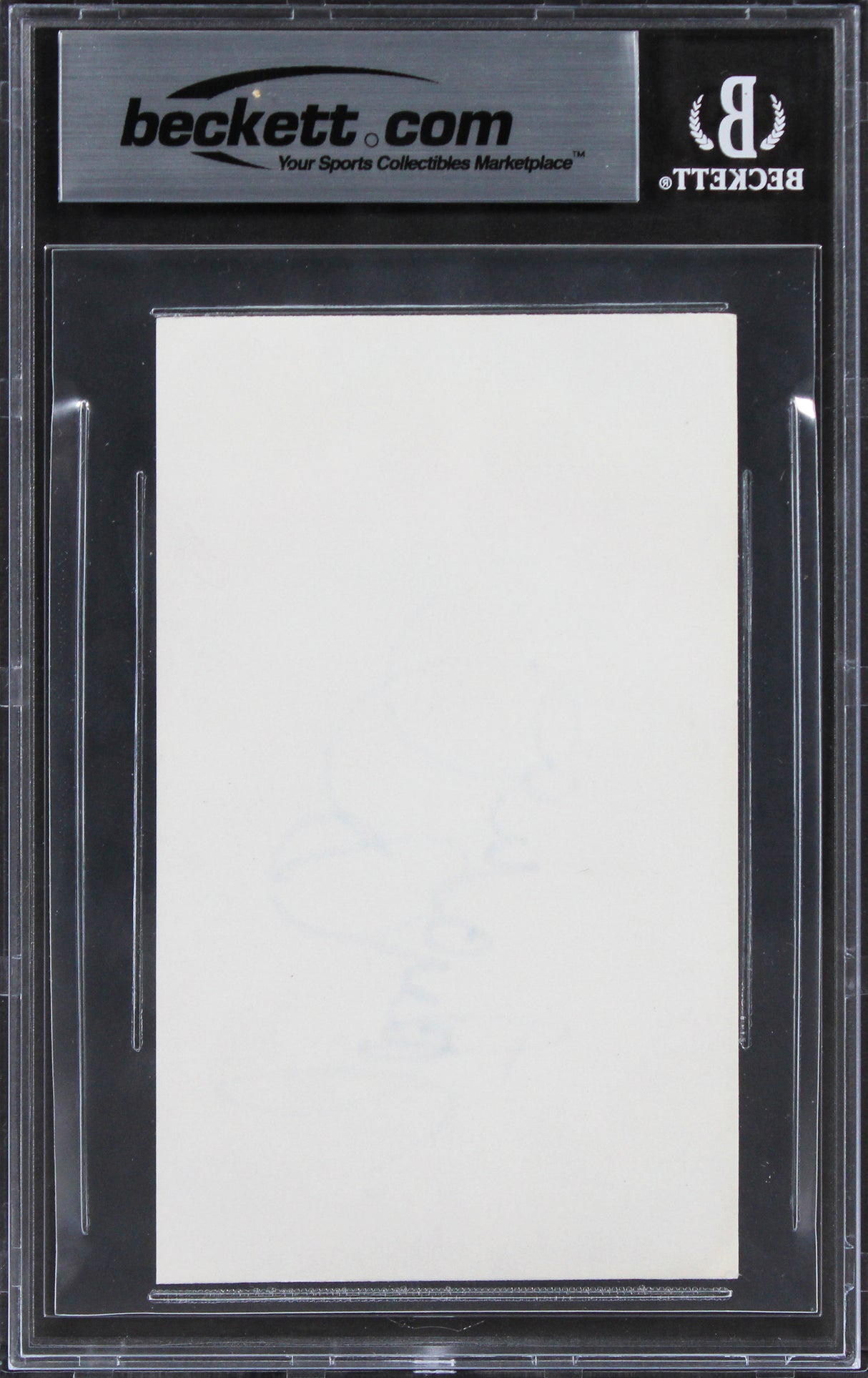 Tatyana Ali Fresh Prince of Bel-Air Authentic Signed 3x5 Index Card BAS Slabbed