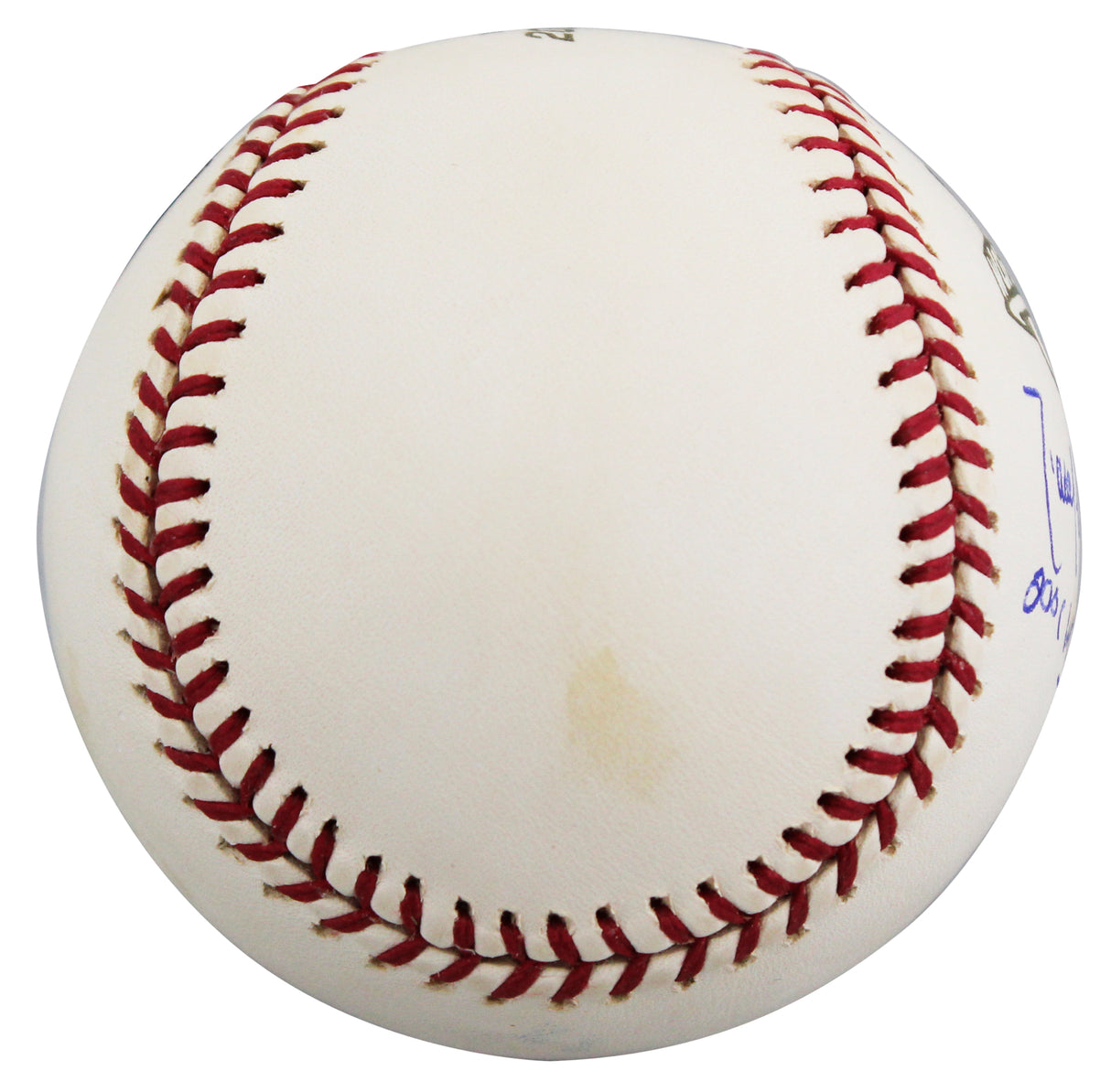 D-Backs Randy Johnson "WS MVP" Signed 2001 WS Logo OML Baseball BAS #BW88064