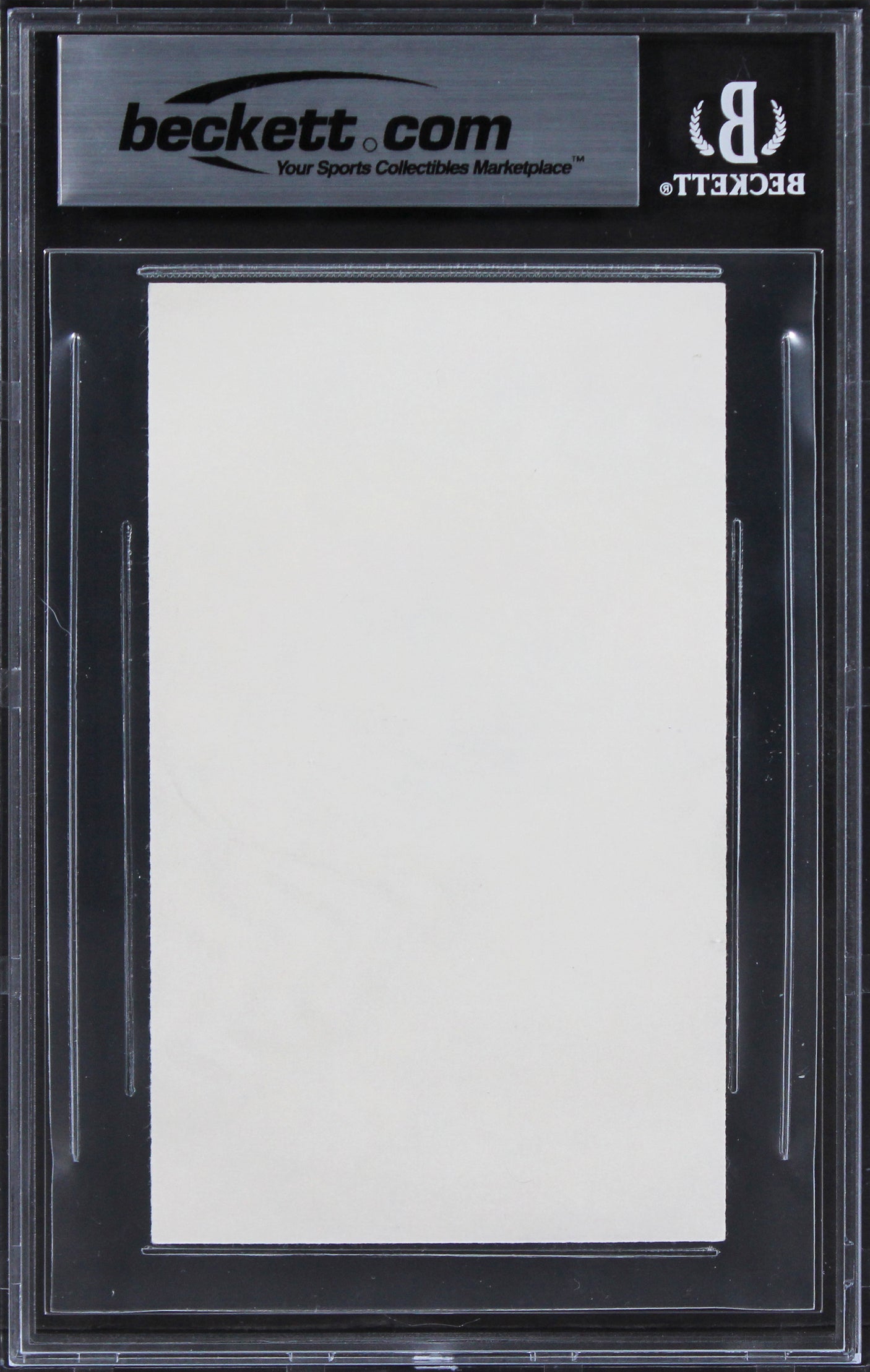 Rosanna Arquette Crash "Peace" Authentic Signed 3x5 Index Card BAS Slabbed 4