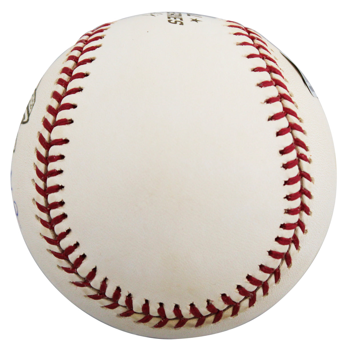 D-Backs Randy Johnson "WS MVP" Signed 2001 WS Logo OML Baseball BAS #BW88064