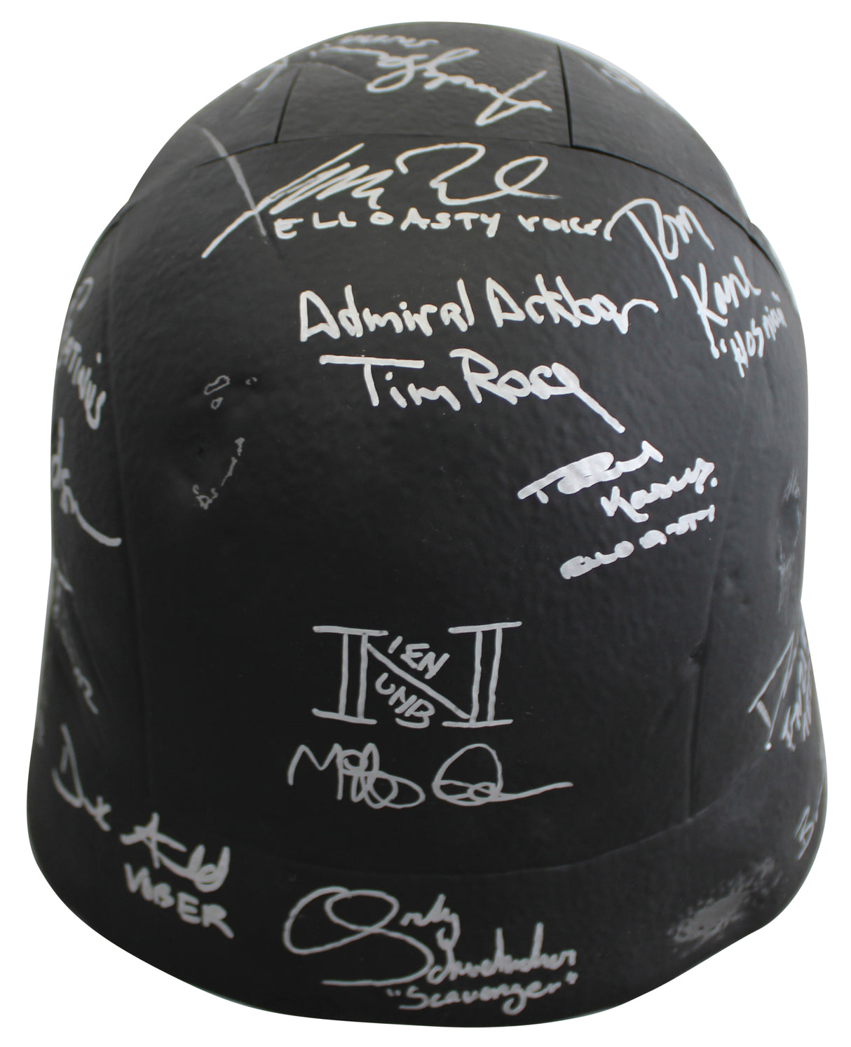Star Wars (19) Driver, Ridley, Daniels, Mayhew, Signed Kylo Ren FS Helmet BAS