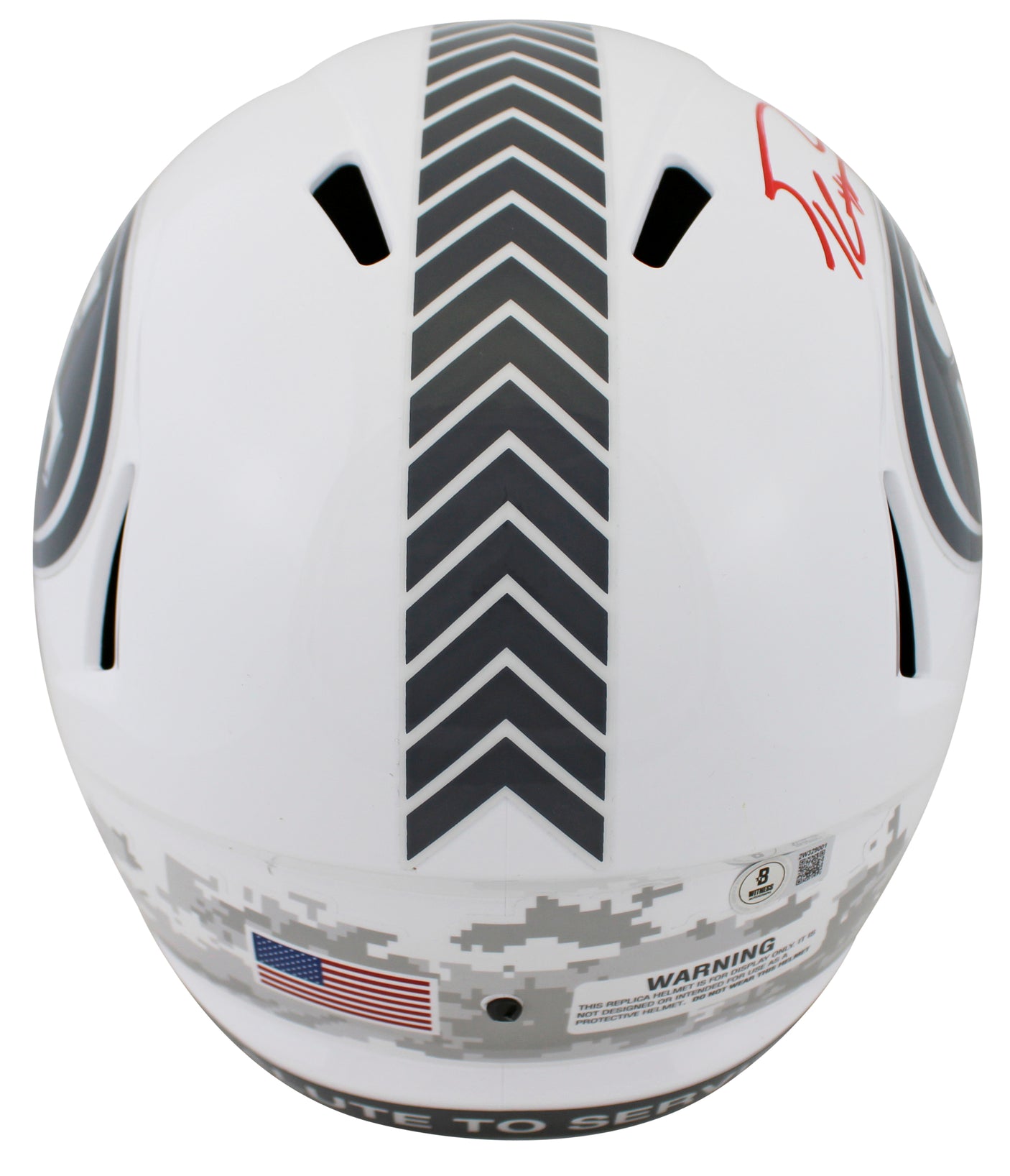 49ers George Kittle Signed STS III Full Size Speed Rep Helmet W/ Case BAS Wit