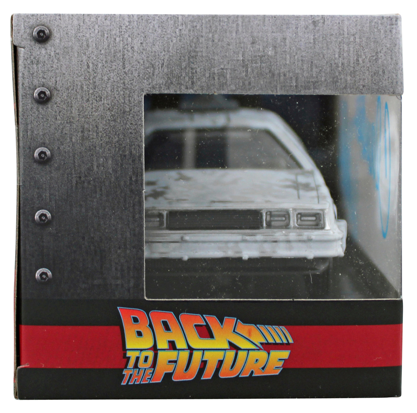 Claudia Wells Back To The Future Signed 1:32 Metal DeLorean Time Machine BAS Wit