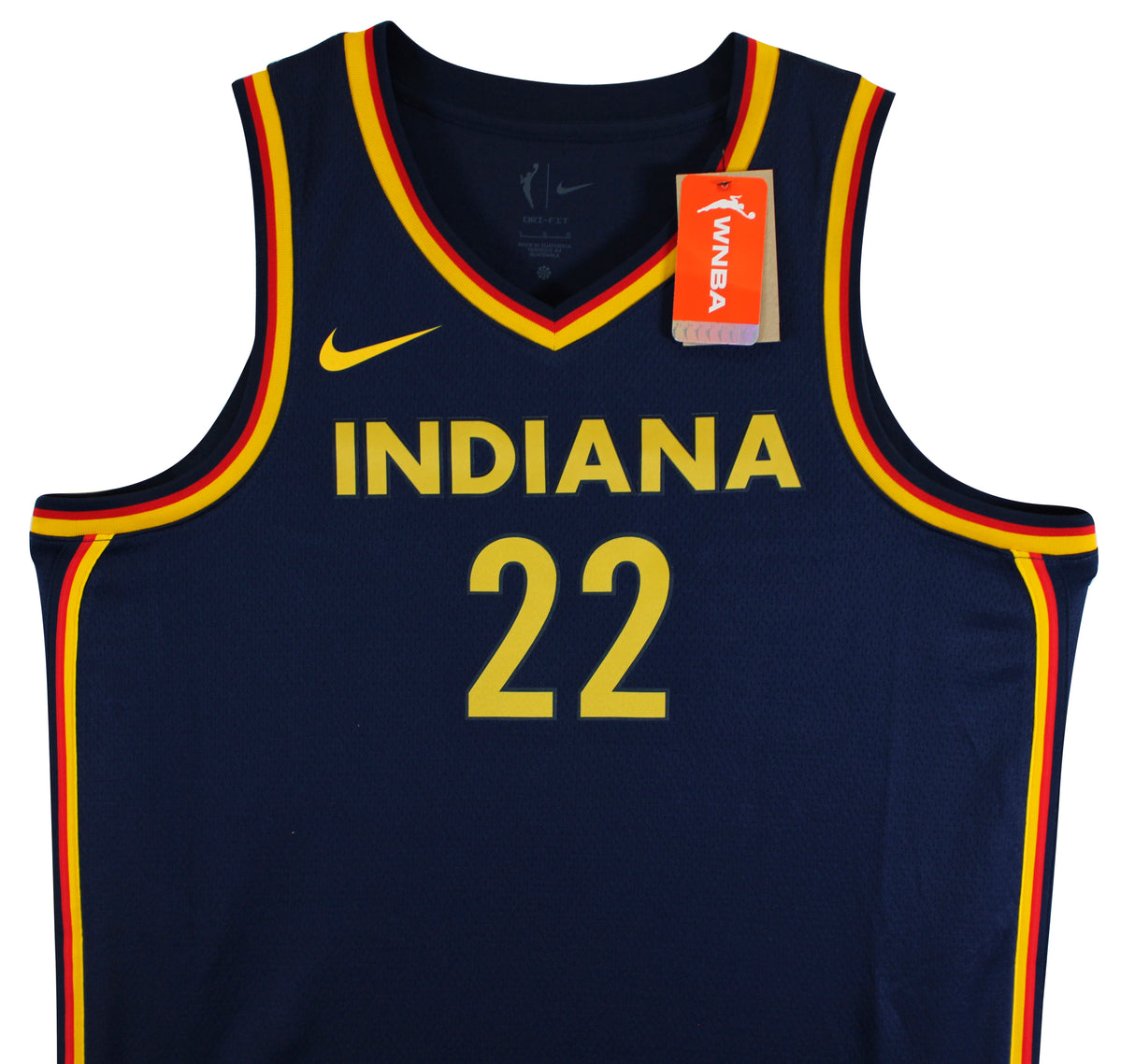 Fever Caitlin Clark Signed Navy Blue Nike Explorer Edition Jersey BAS #AE64586