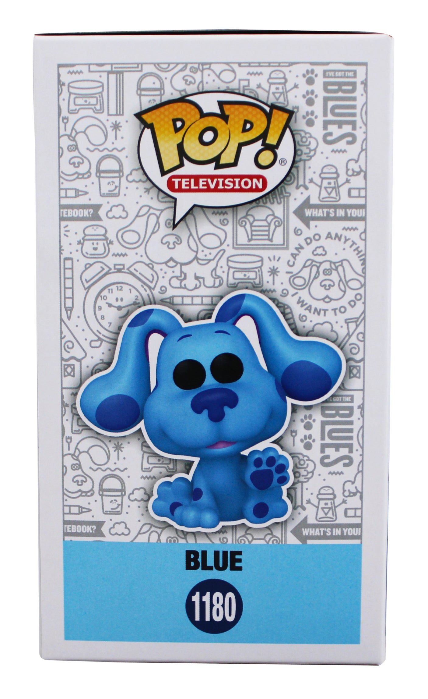 Steve Burns Blue's Clues Signed Blue #1180 Funko Pop Vinyl Figure BAS #BS35831