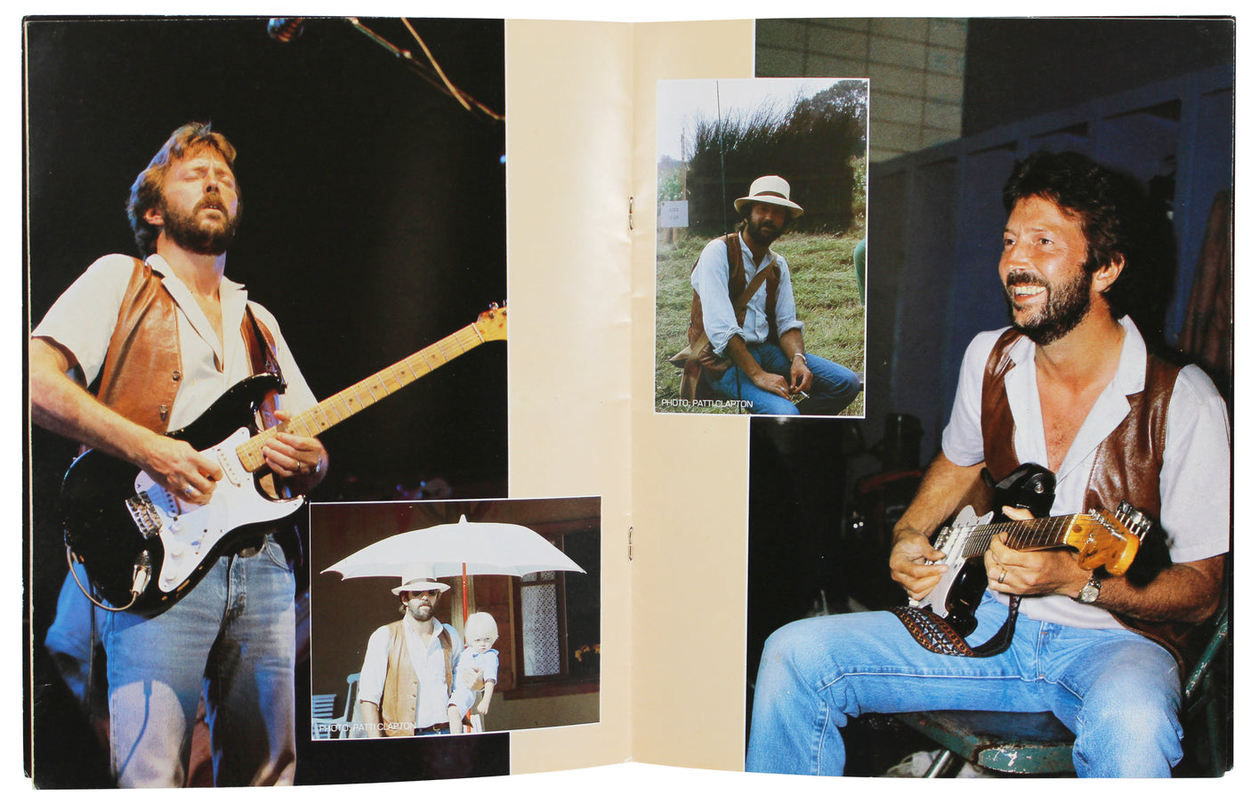 Eric Clapton Authentic Signed 9x11.5 Money & Cigarettes Program JSA #YY79040