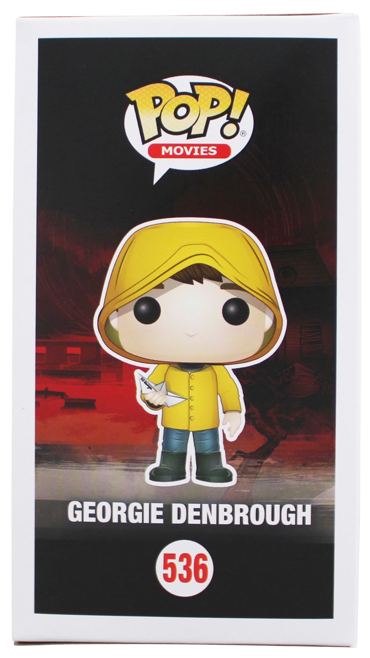 Jackson Robert Scott It "Georgie" Signed #536 Funko Pop Vinyl Figure BAS