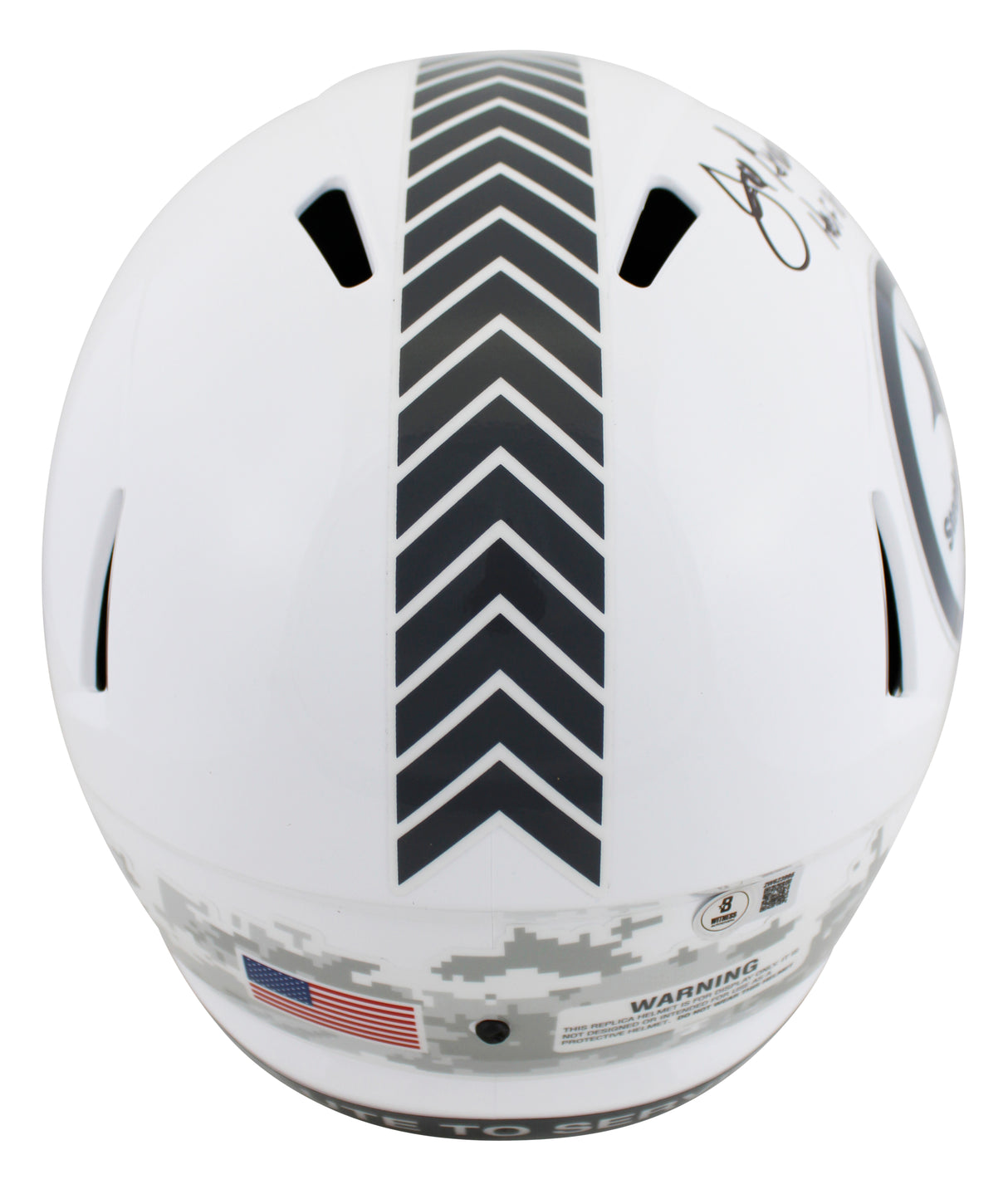 Steelers Joe Greene "HOF 87" Signed STS III F/S Speed Rep Helmet W/ Case BAS Wit