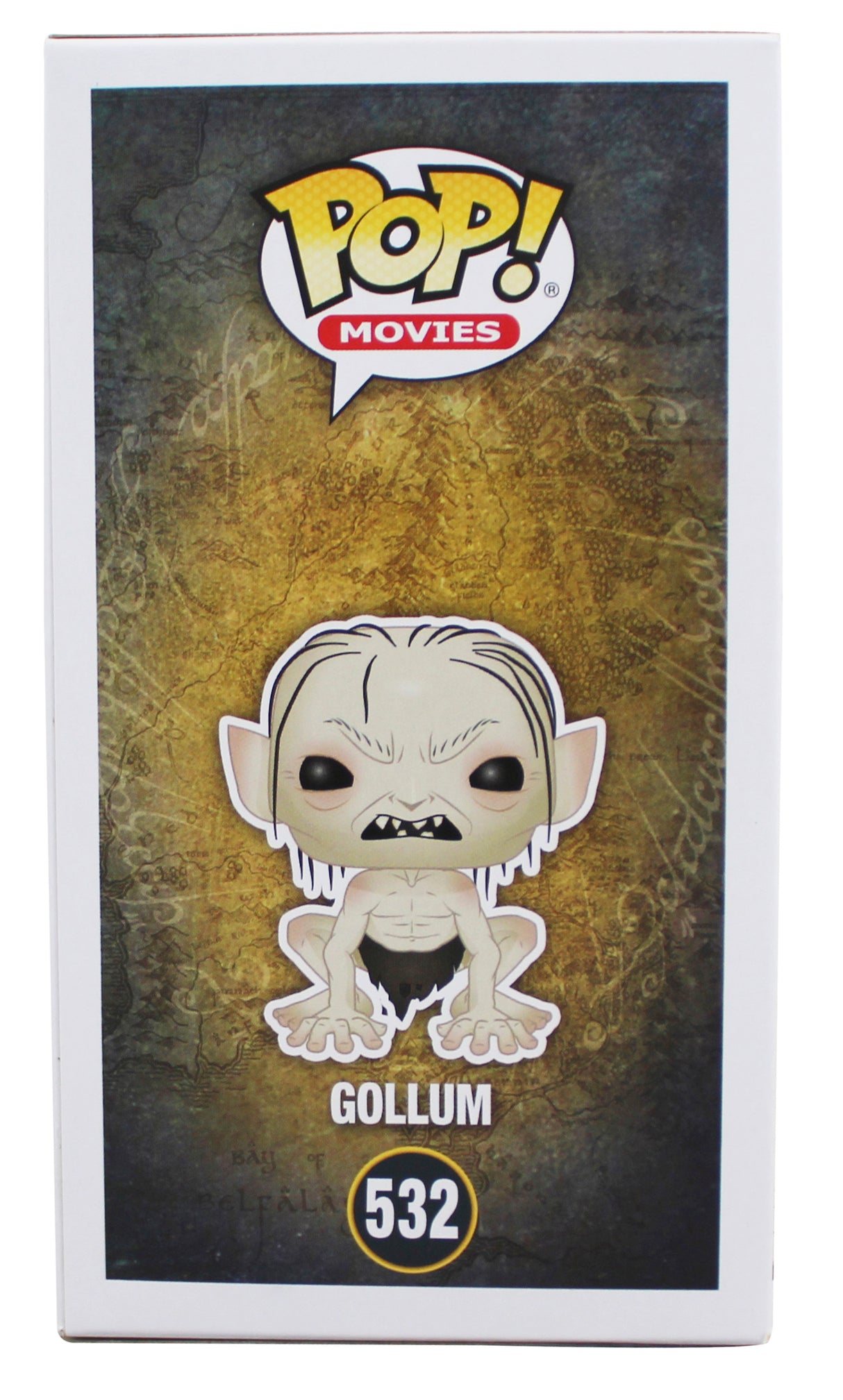 Andy Serkis Lord of the Rings "Gollum" Signed #532 Funko Pop Vinyl Figure BAS