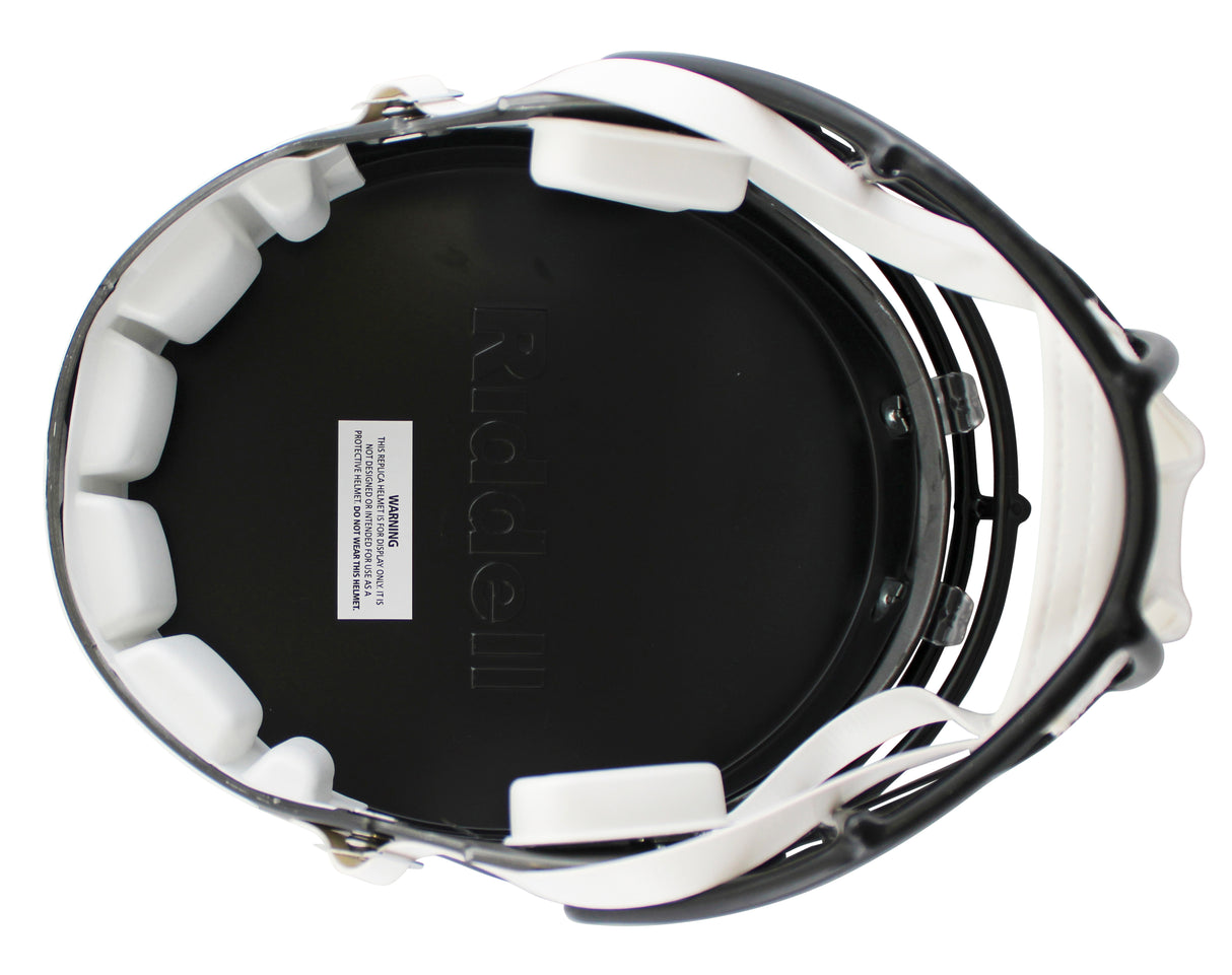 Ravens Ray Lewis Signed 2026 On-Field Alt F/S Speed Rep Helmet W/ Case BAS Wit