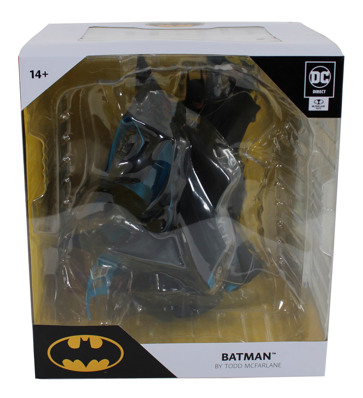 Val Kilmer Batman Forever Signed 12" Batman by Todd McFarlane Statue BAS