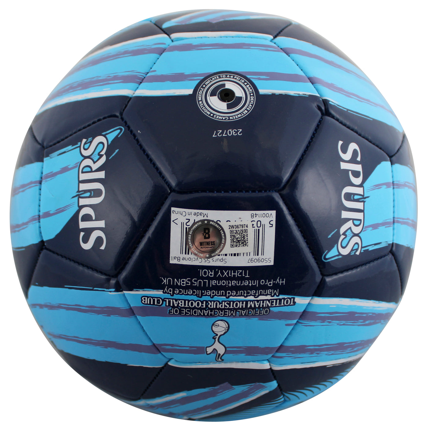 Tottenham Hotspur Son Heung-min Signed Size 5 Spurs Logo Soccer Ball BAS Witness