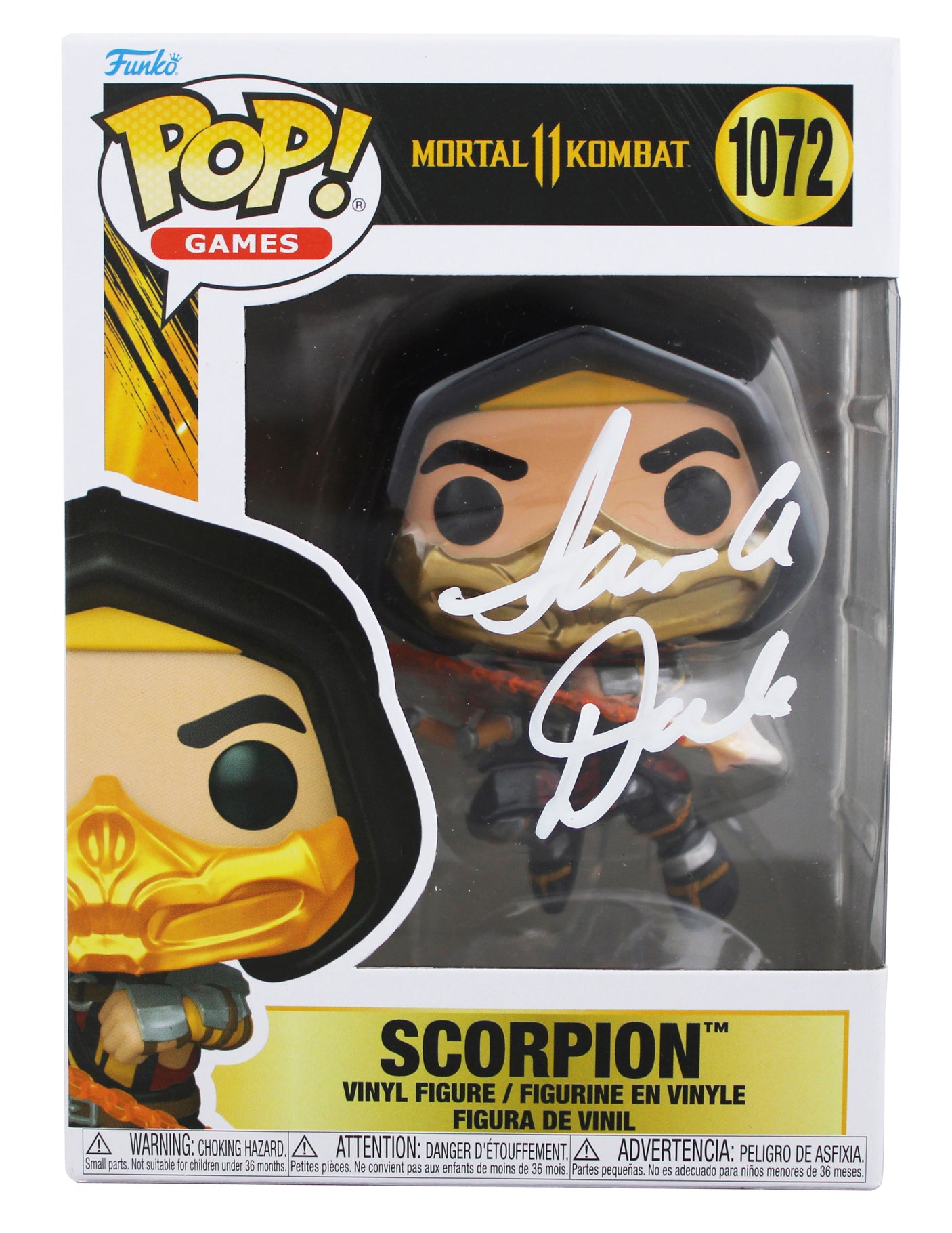Ian Anthony Dale Mortal Kombat Signed #1072 Funko Pop Vinyl Figure JSA #CH64196