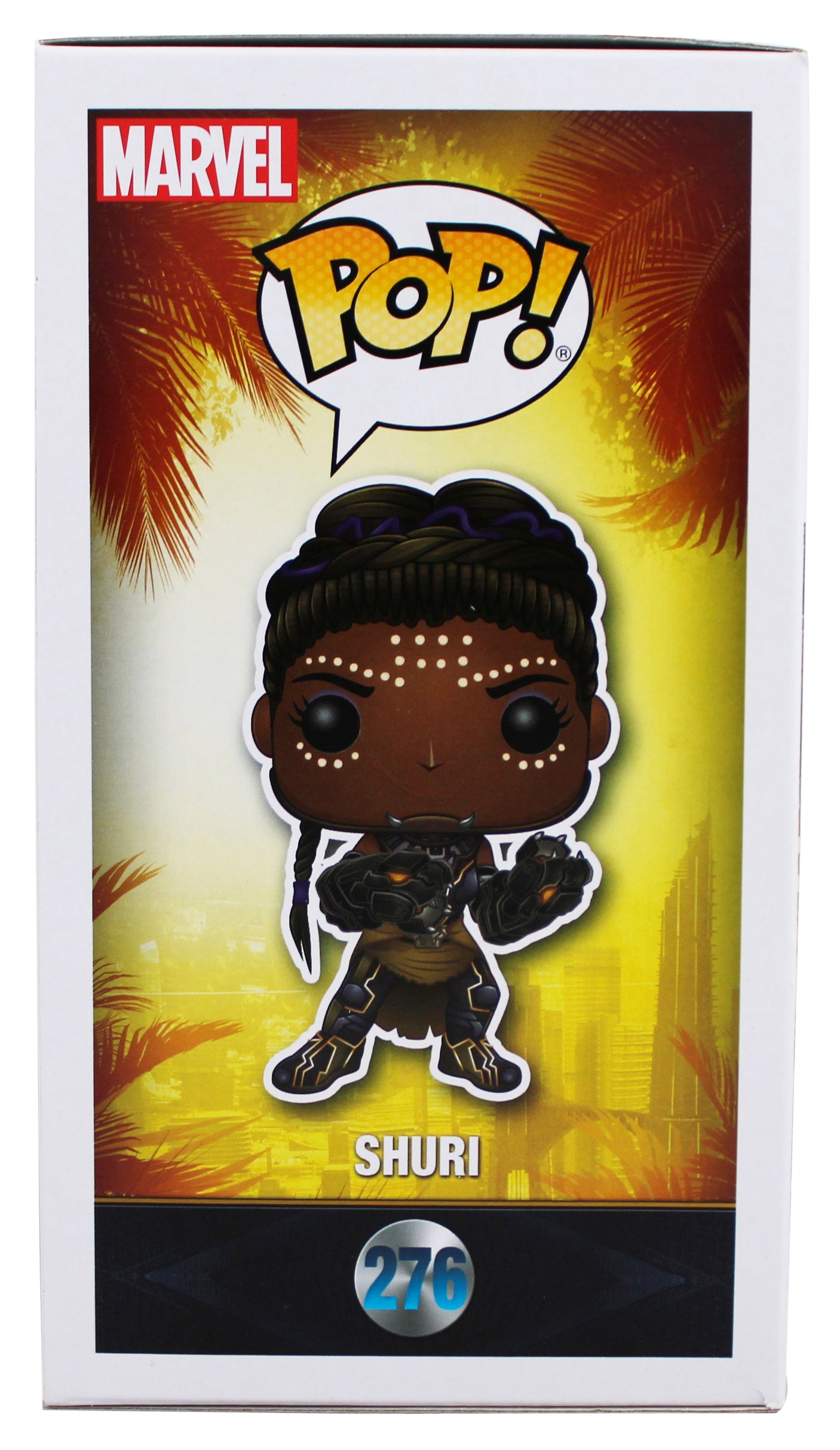 Letitia Wright Black Panther Signed Shuri #276 Funko Pop Vinyl Figure BAS