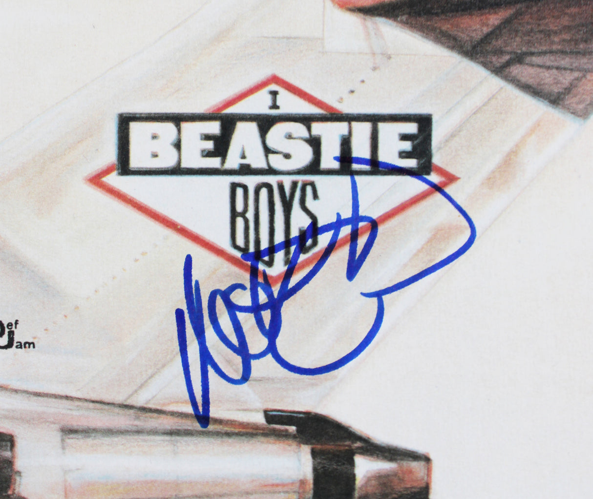 Mike D The Beastie Boys Signed Licensed to Ill Album Cover W/ Vinyl JSA #AV42708