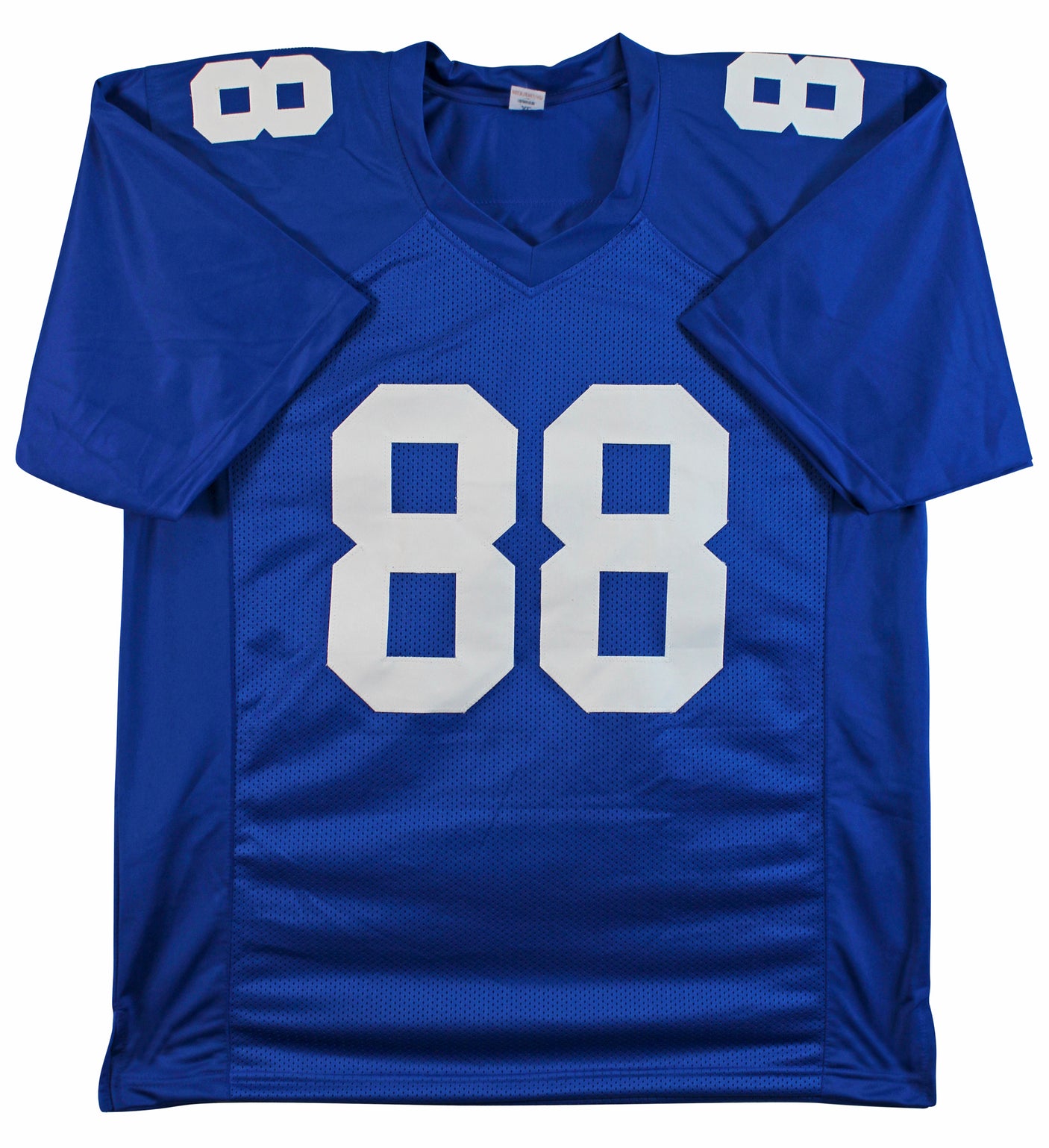 Hakeem Nicks Authentic Signed Blue Pro Style Jersey Autographed BAS