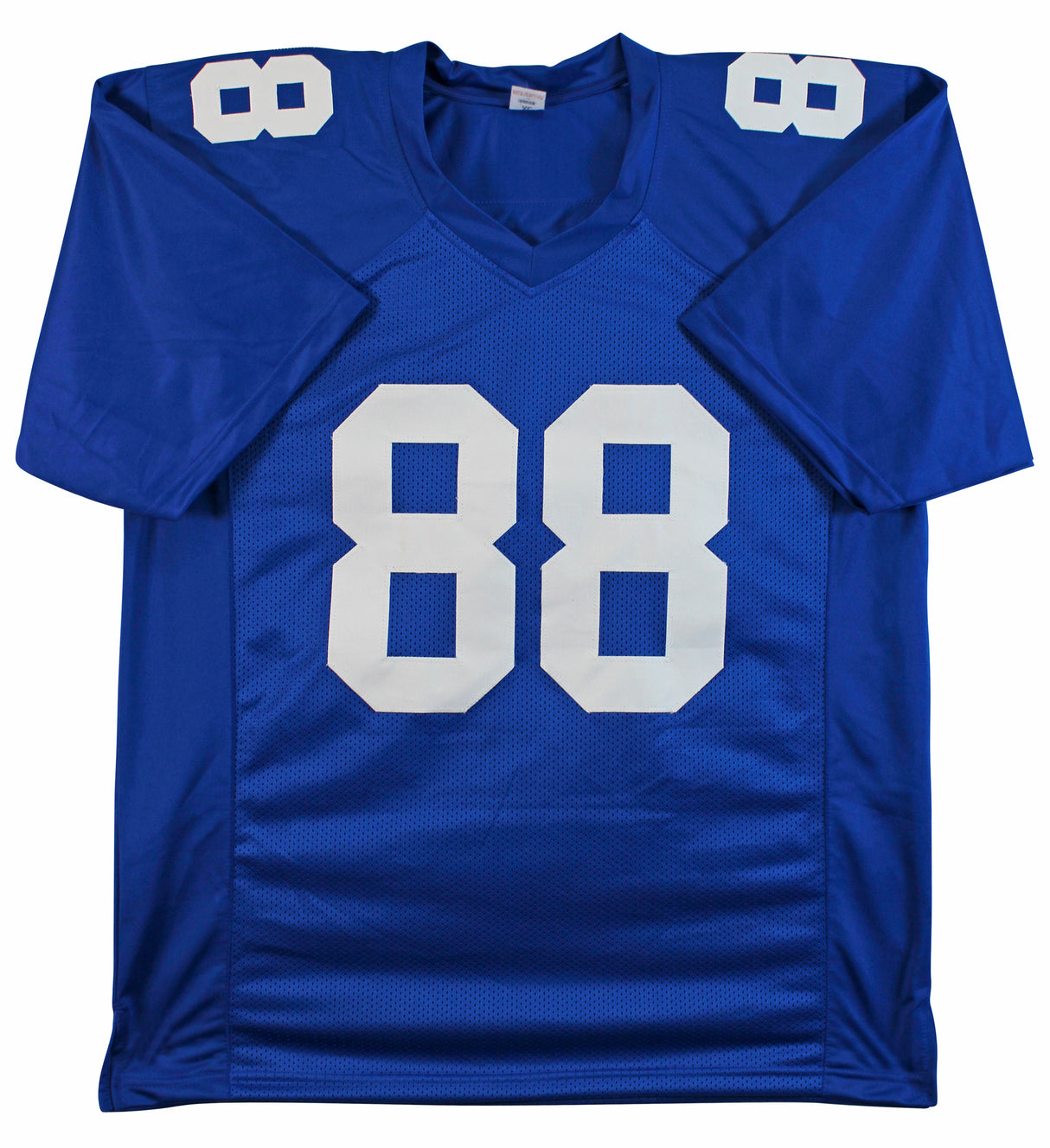 Hakeem Nicks Authentic Signed Blue Pro Style Jersey Autographed BAS
