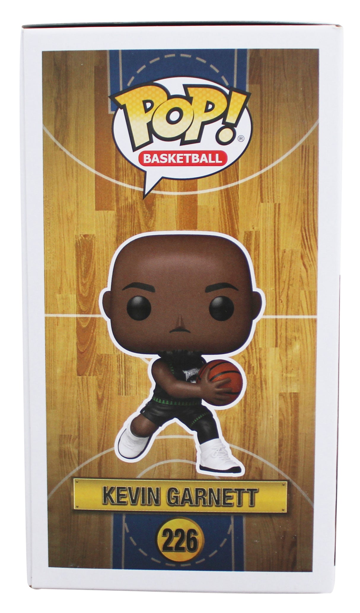 Timberwolves Kevin Garnett Signed #226 Funko Pop Vinyl Figure JSA Witness 1