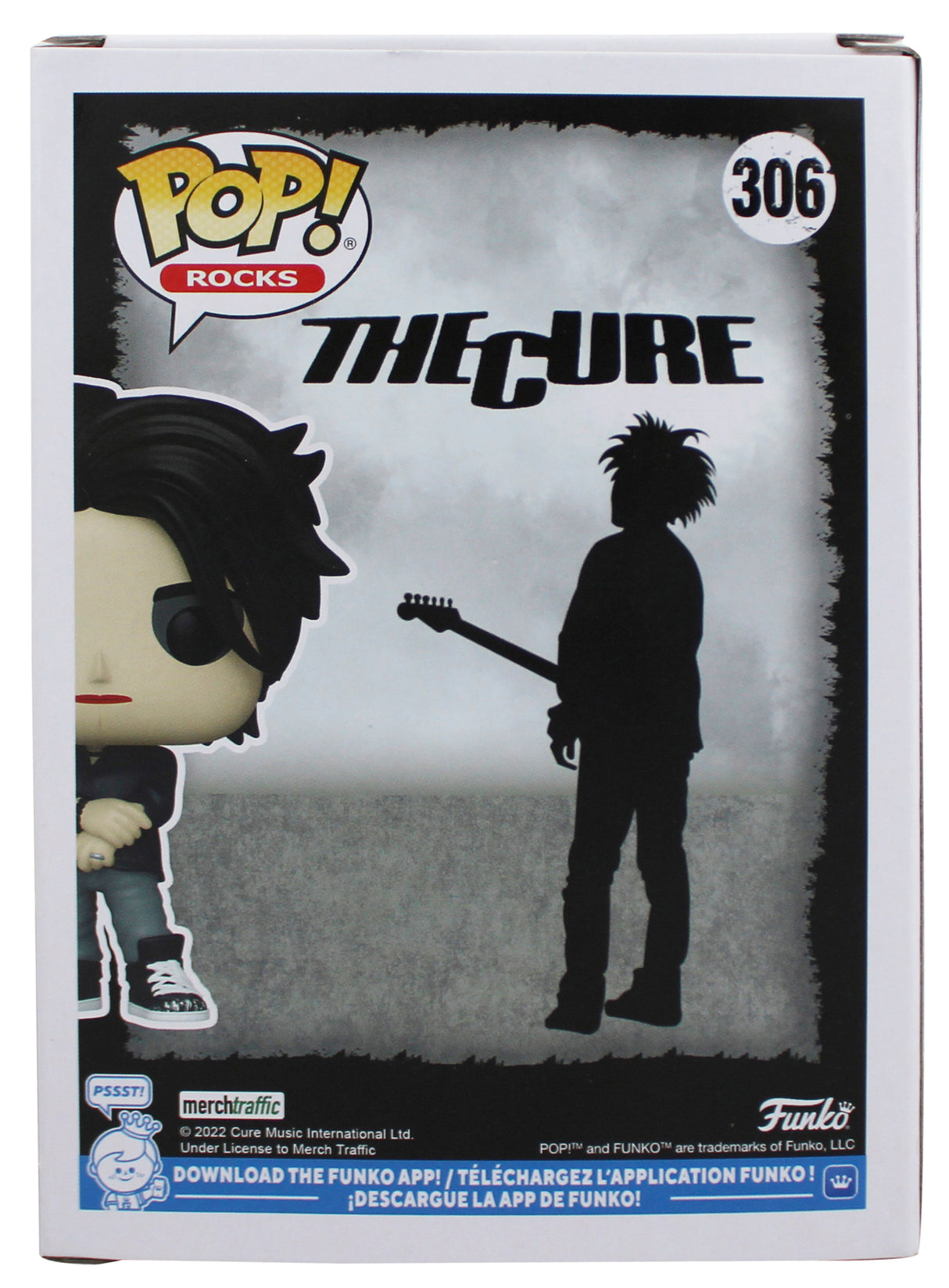 Robert Smith The Cure Signed HT Ex Drop 306 Funko Pop Vinyl Figure BAS #BJ071745