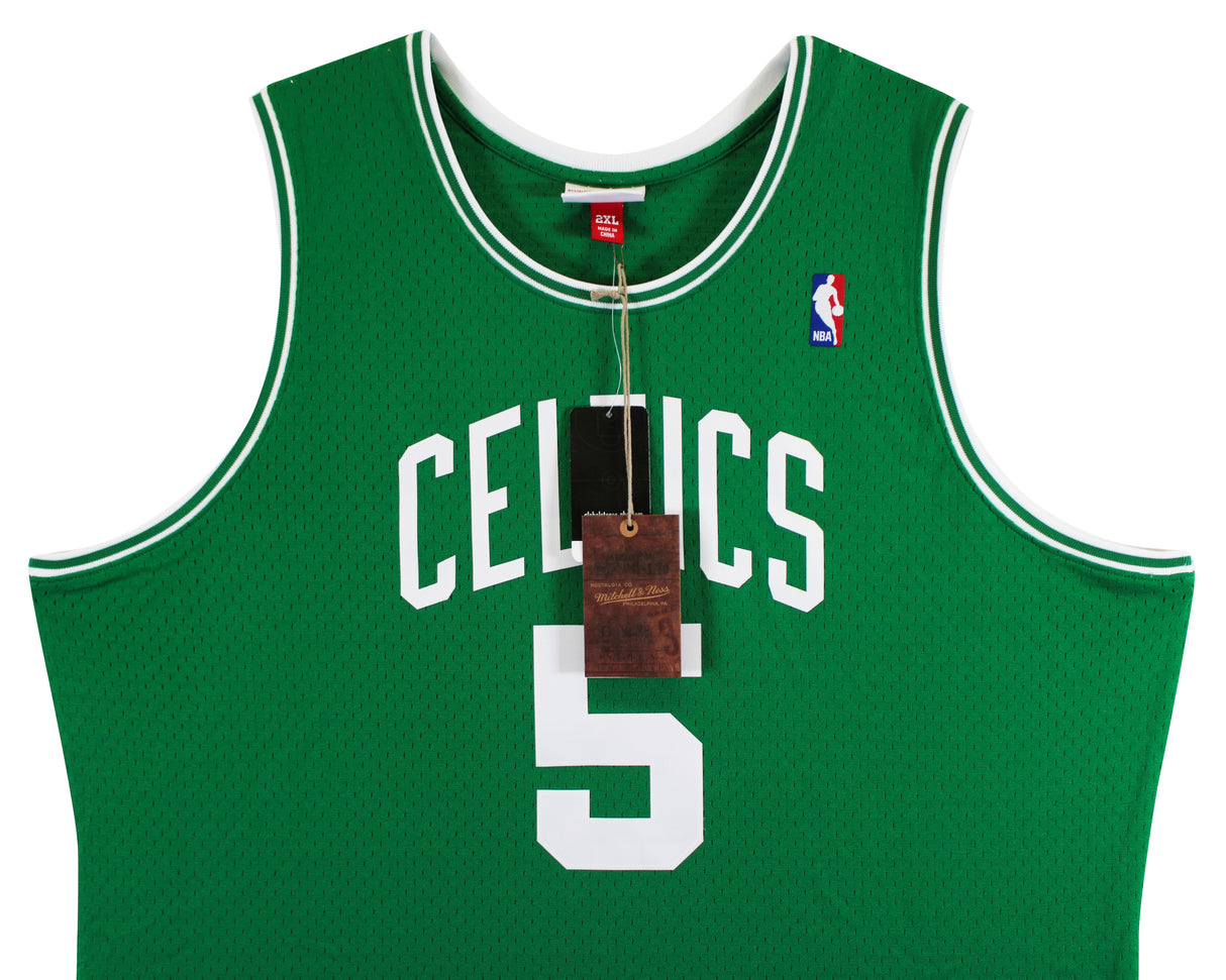 Celtics Kevin Garnett "HOF 20" Signed Green M&N HWC Swingman Jersey JSA Witness