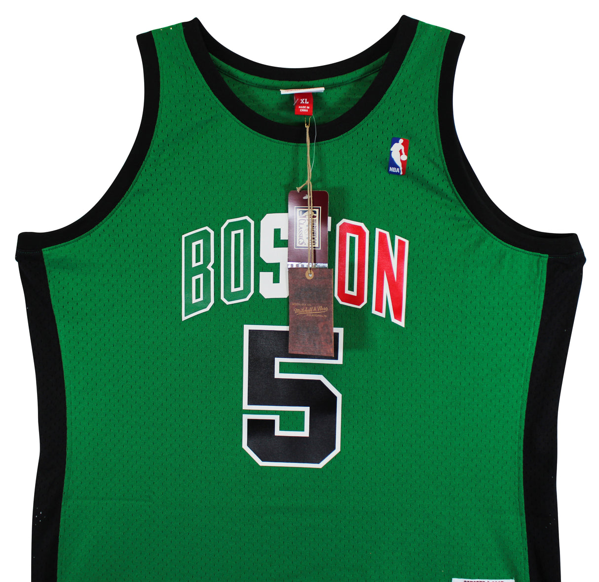 Celtics Kevin Garnett "HOF 20" Signed 10/6/07 Kelly Green M&N HWC Jersey JSA Wit