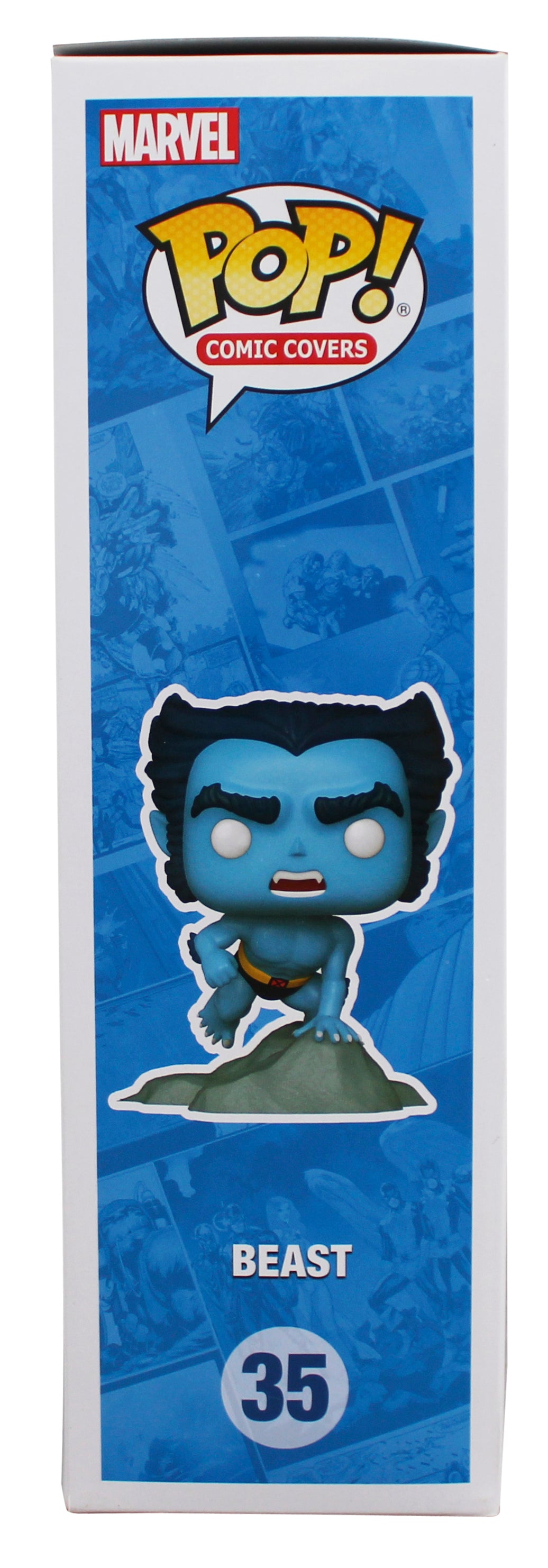 Kelsey Grammer X-Men Signed Beast #35 Large Funko Pop Vinyl Figure JSA #CG10458