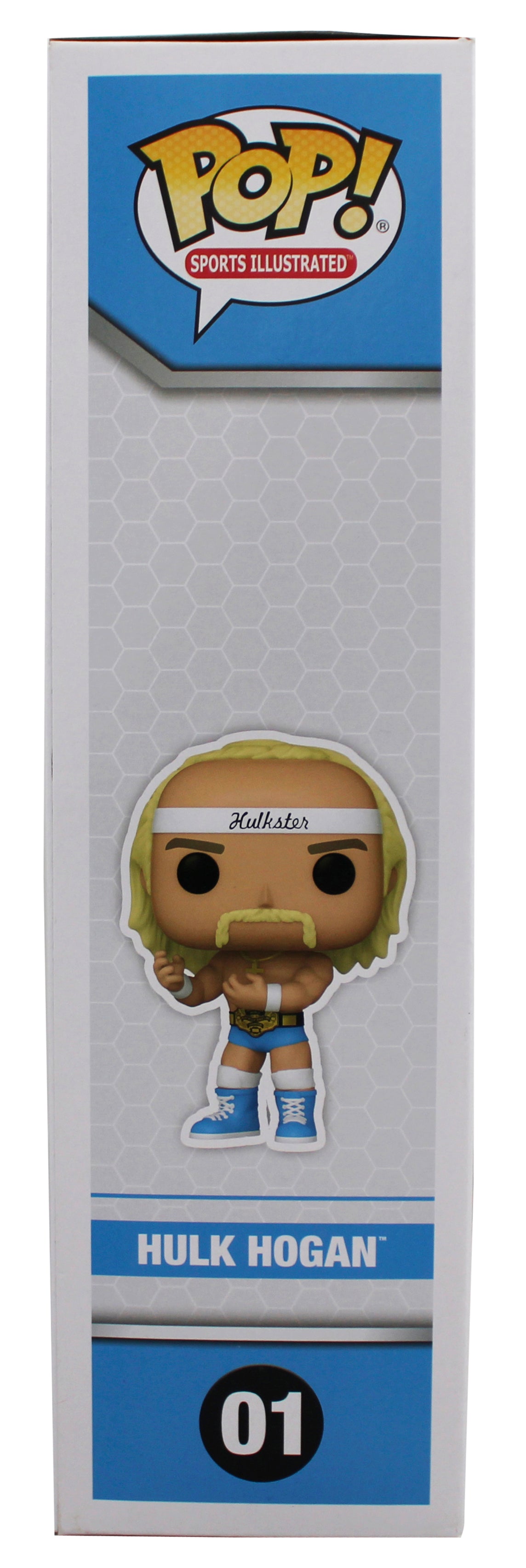 WWE Hulk Hogan Authentic Signed #01 Large Funko Pop Vinyl Figure JSA #CG10460