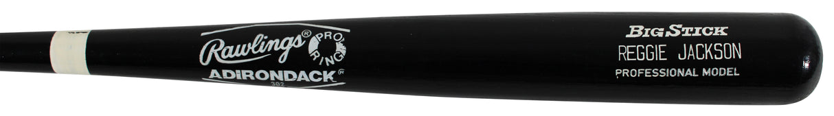 Reggie Jackson "Mr. October" Signed Rawlings Player Model LE #29/92 Bat UDA BAS