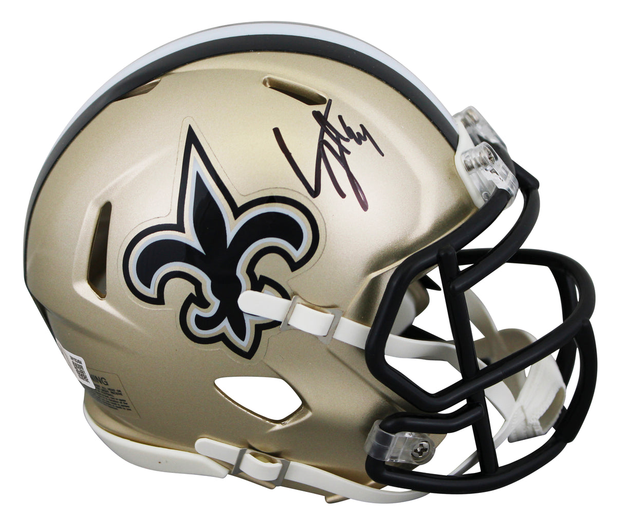 Saints Cameron Jordan Authentic Signed Speed Mini Helmet W/ Case BAS Witnessed