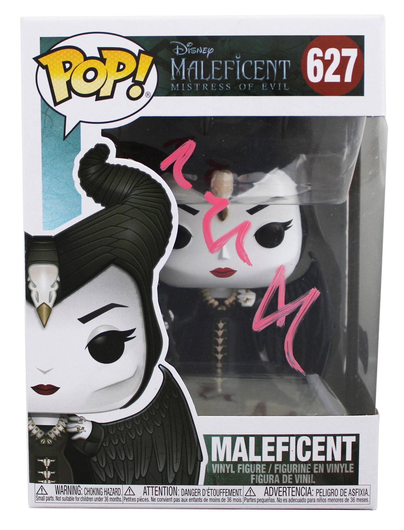 Angelina Jolie Signed Maleficent #627 Funko Pop Vinyl Figure BAS #BR40911
