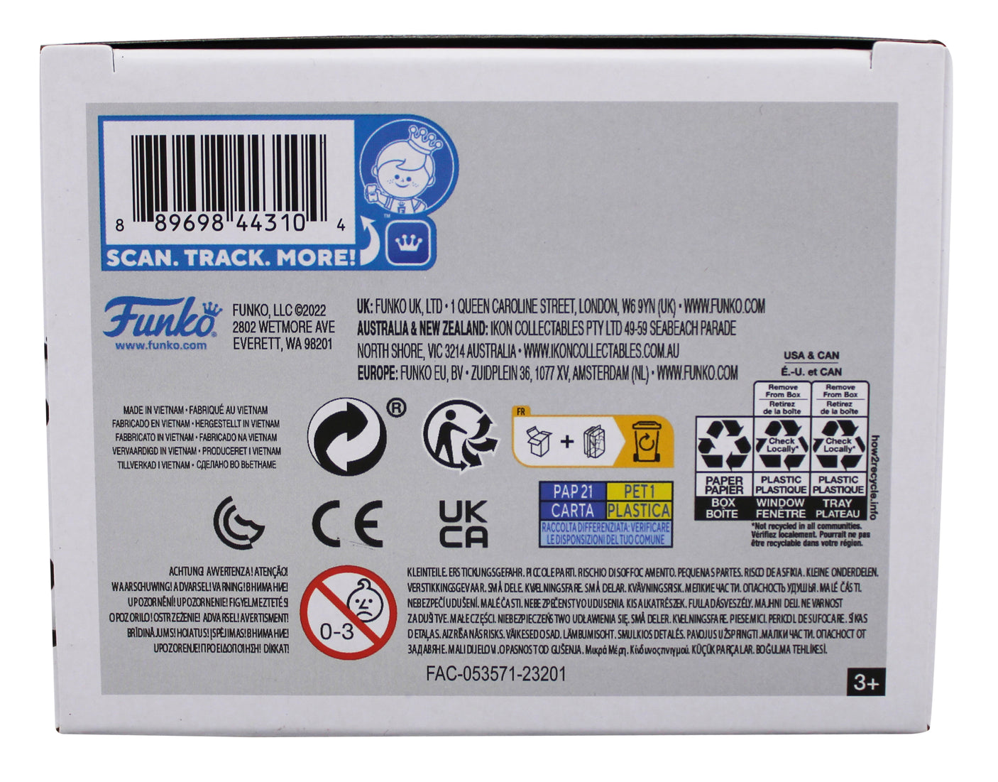 Angelina Jolie Signed Maleficent #627 Funko Pop Vinyl Figure BAS #BR40911