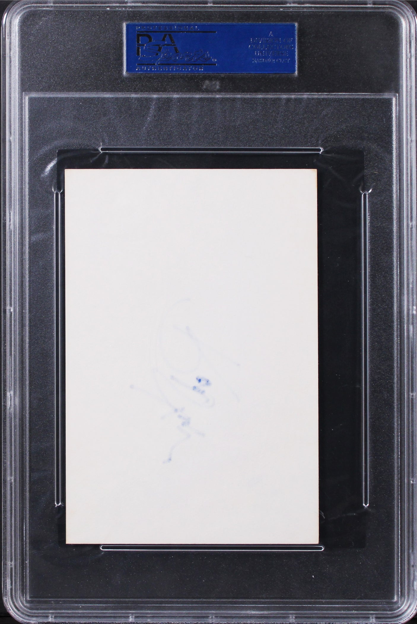 Rod Steiger In The Heat of the Night Authentic Signed 4x6 Index Card PSA Slab