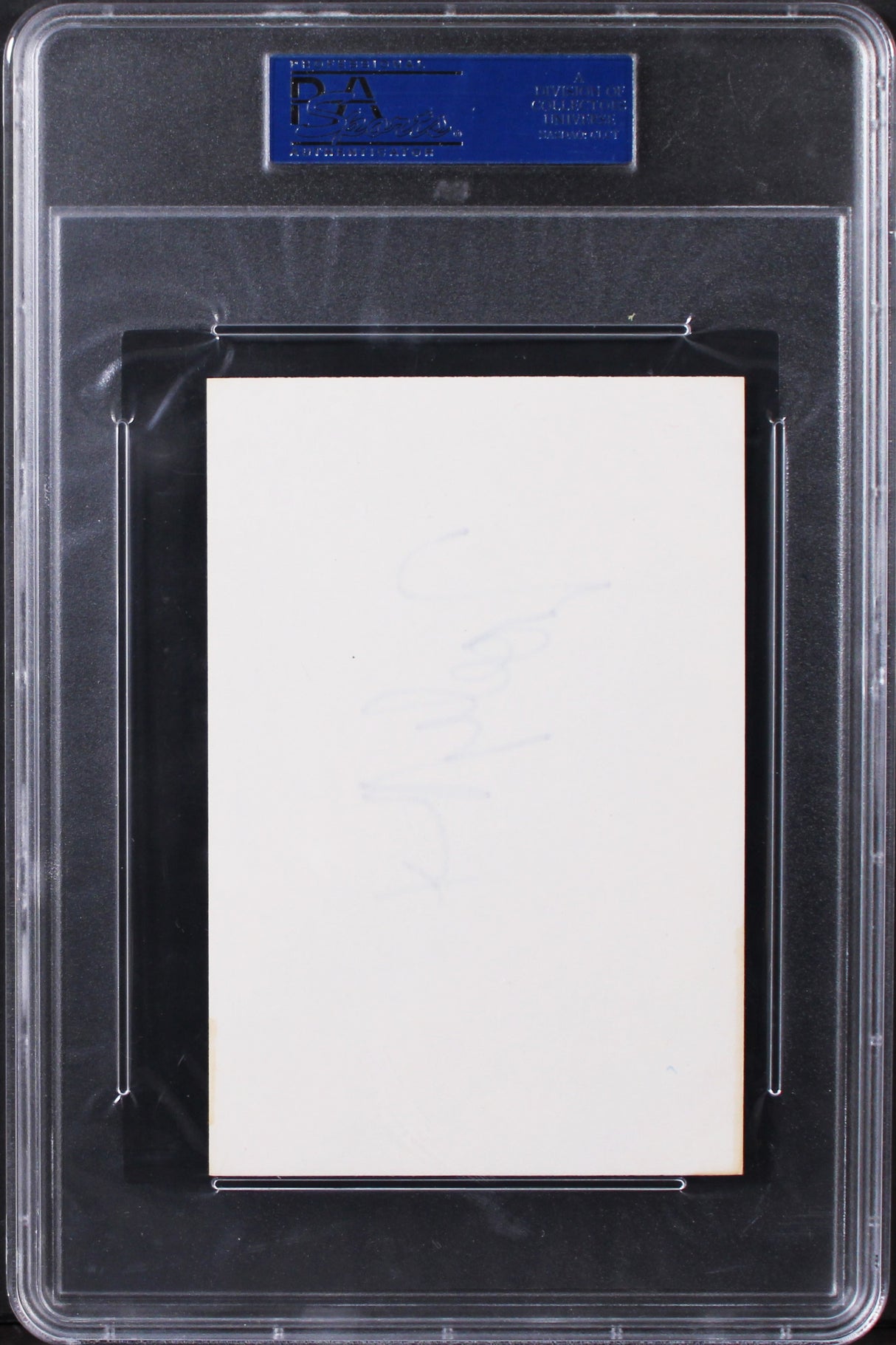 Joley Richardson Nip/Tuck Authentic Signed 4x6 Index Card PSA/DNA Slabbed