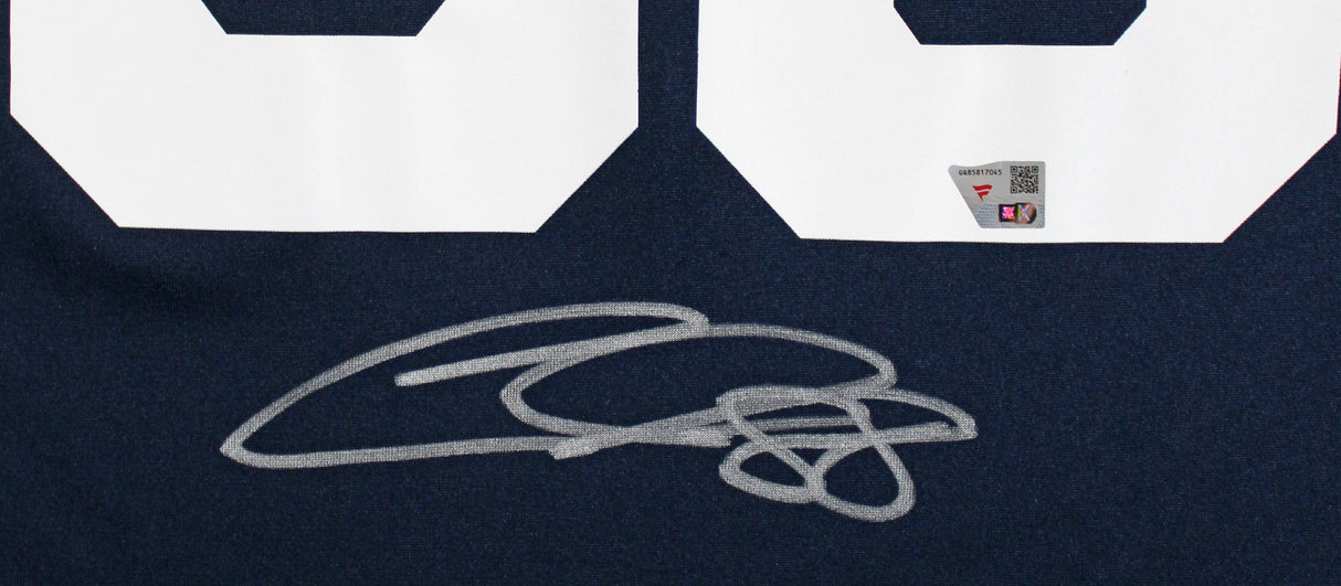 Cowboys CeeDee Lamb Signed Navy Blue Thanksgiving Nike Game Jersey Fanatics
