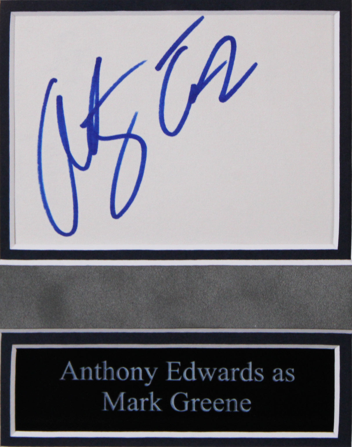 ER (6) Clooney, Wyle, Edwards, Margulies +2 Signed Framed Display BAS #AD04873