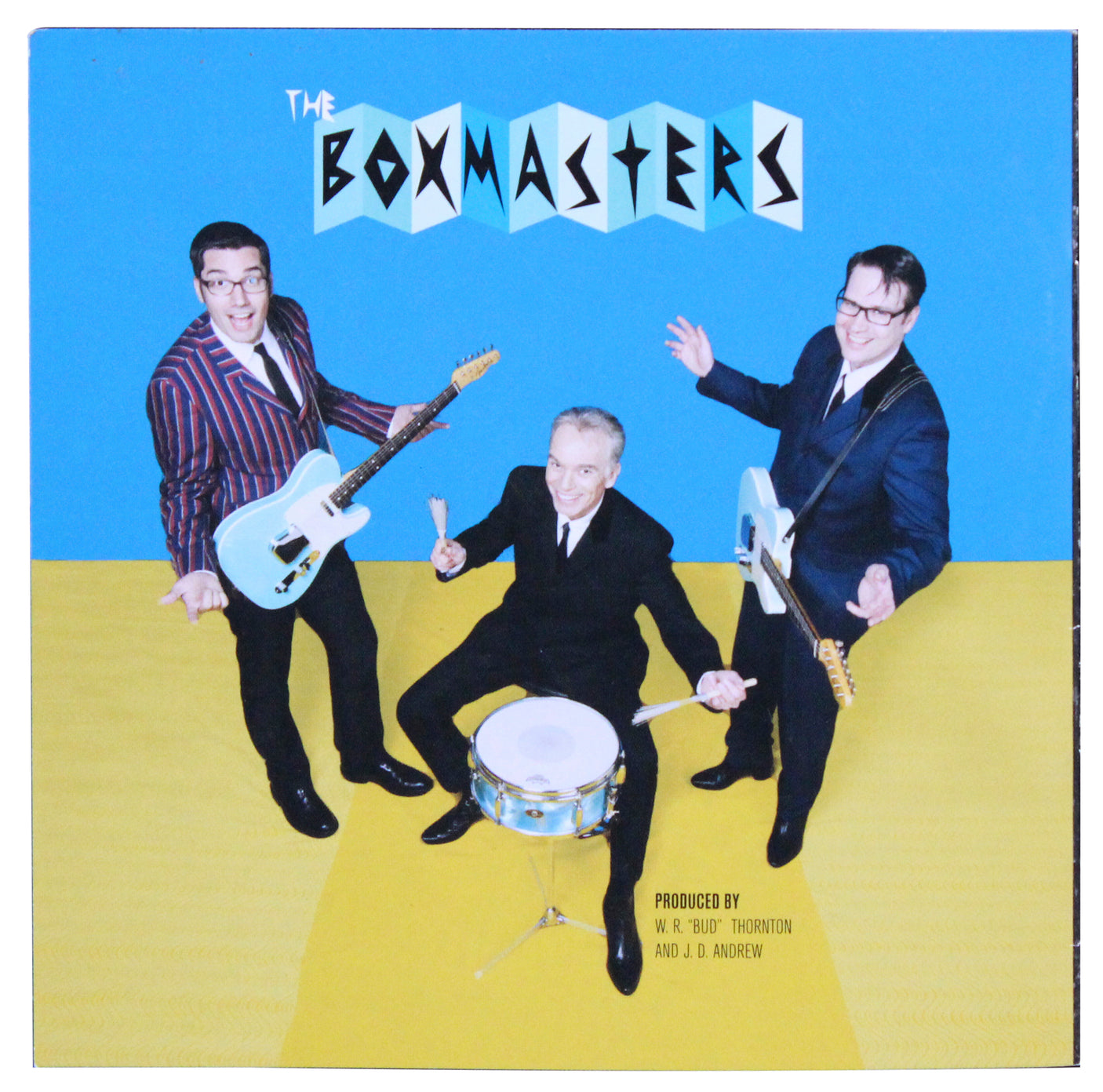 The Boxmasters (3) Thornton, Andrews & Butler Signed CD Insert BAS #AE13205