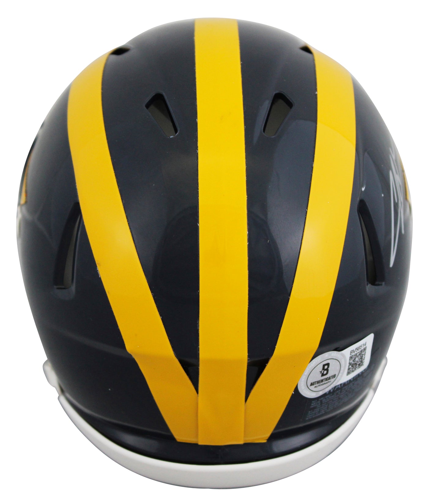 Michigan Charles Woodson Authentic Signed Speed Mini Helmet BAS #BV56514