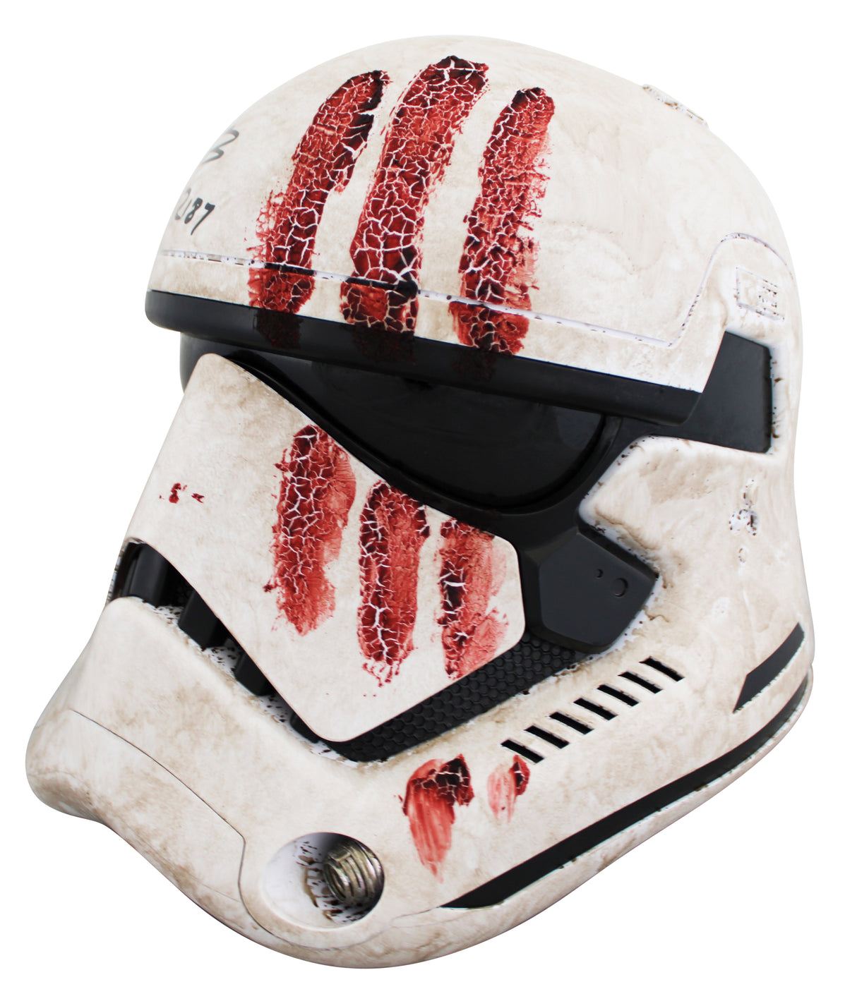 John Boyega Star Wars "FN-2187" Authentic Signed Bloody Full Size Helmet BAS
