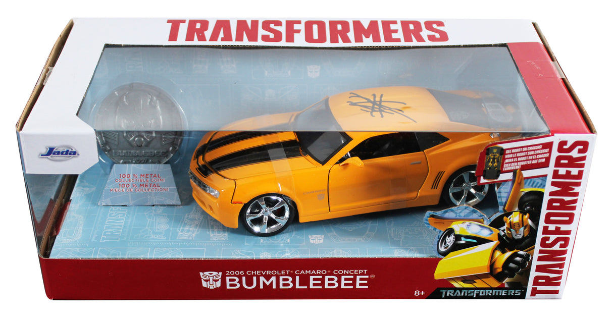 Shia LaBeouf Transformers Signed 2006 Chevrolet Camaro 1:24 Die Cast Car BAS