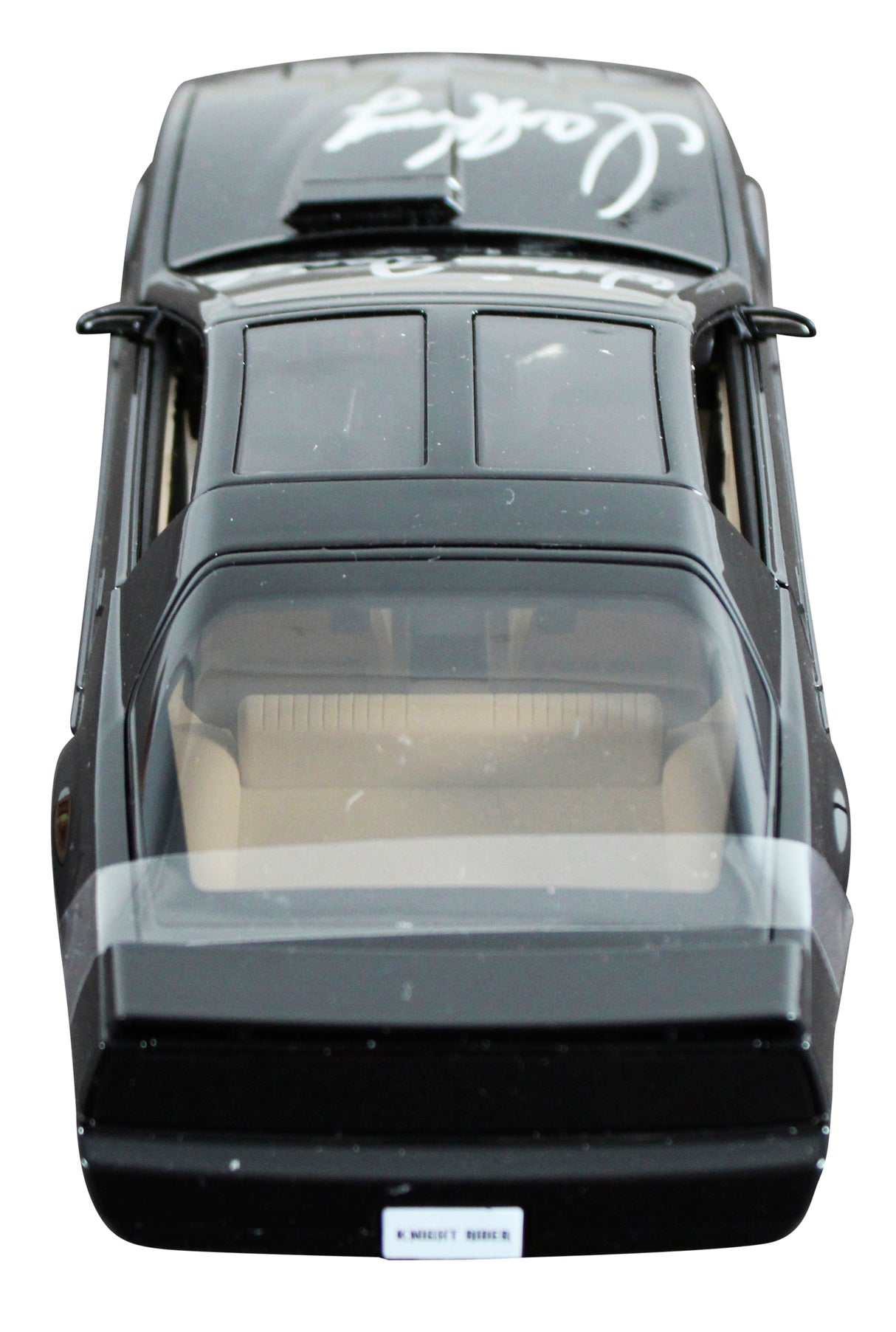 Hasselhoff & Daniels Knight Rider Signed 1:24 Die Cast Metal K.I.T.T. Car BAS