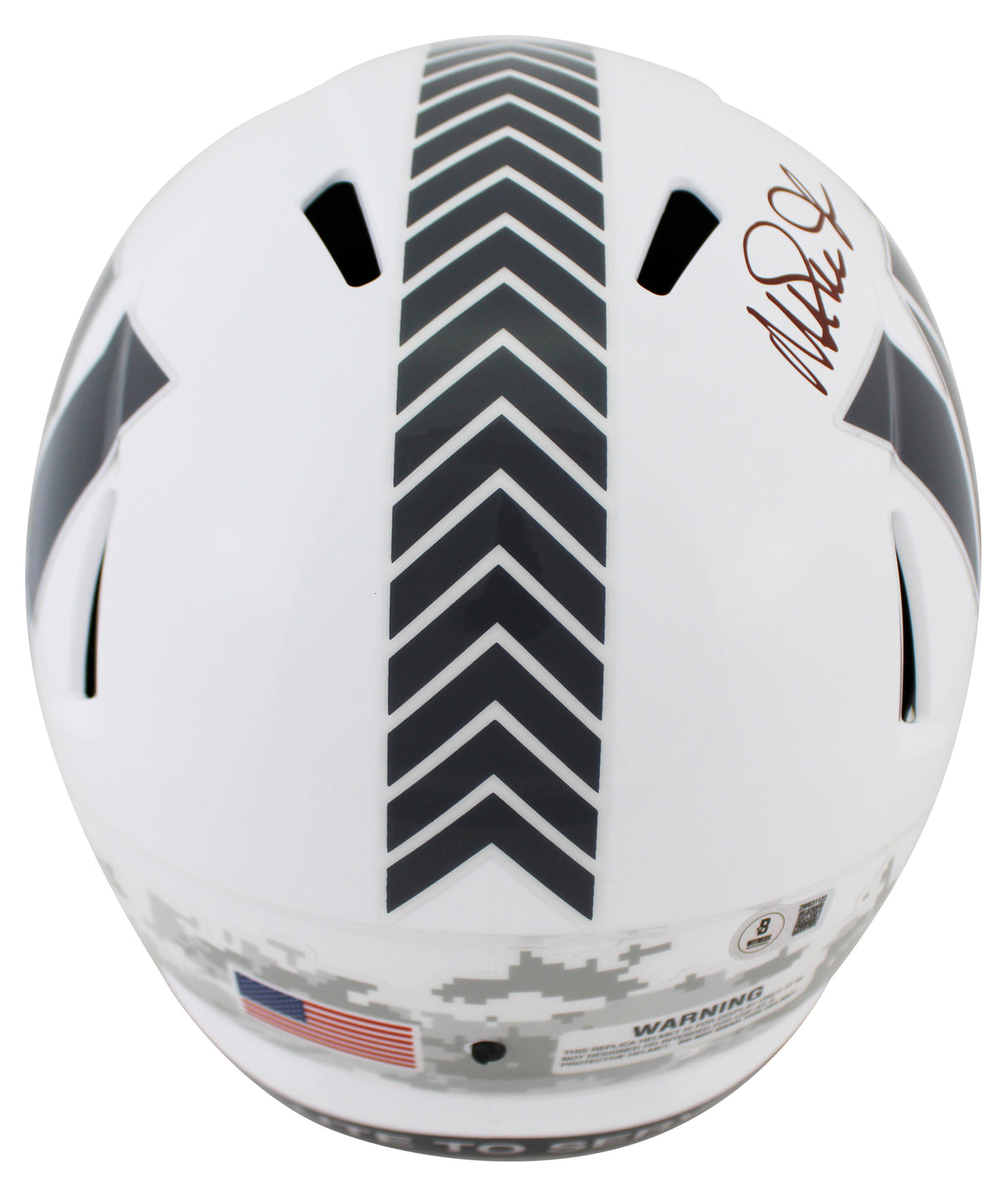 Commanders Magic Johnson Signed STS III F/S Speed Rep Helmet W/ Case BAS Wit 2