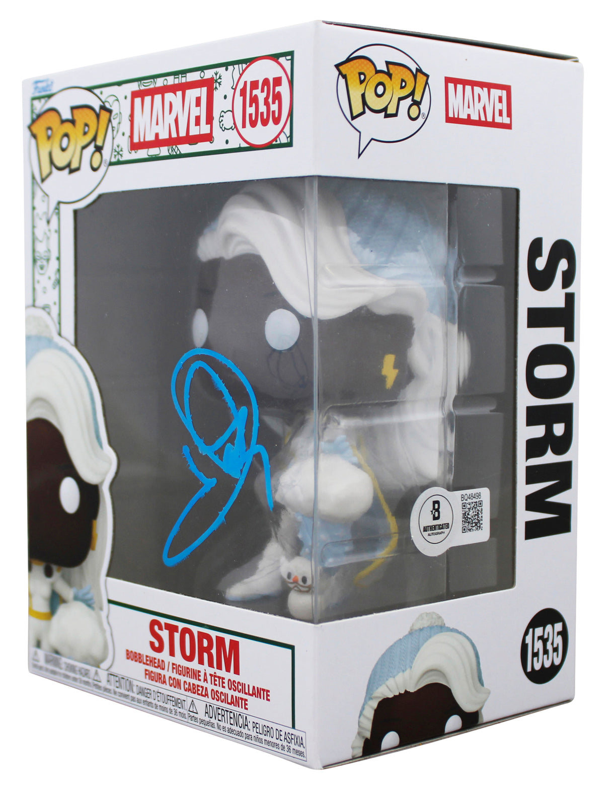 Halle Berry X-Men Signed Storm #1535 Funko Pop Vinyl Figure BAS #BQ48498