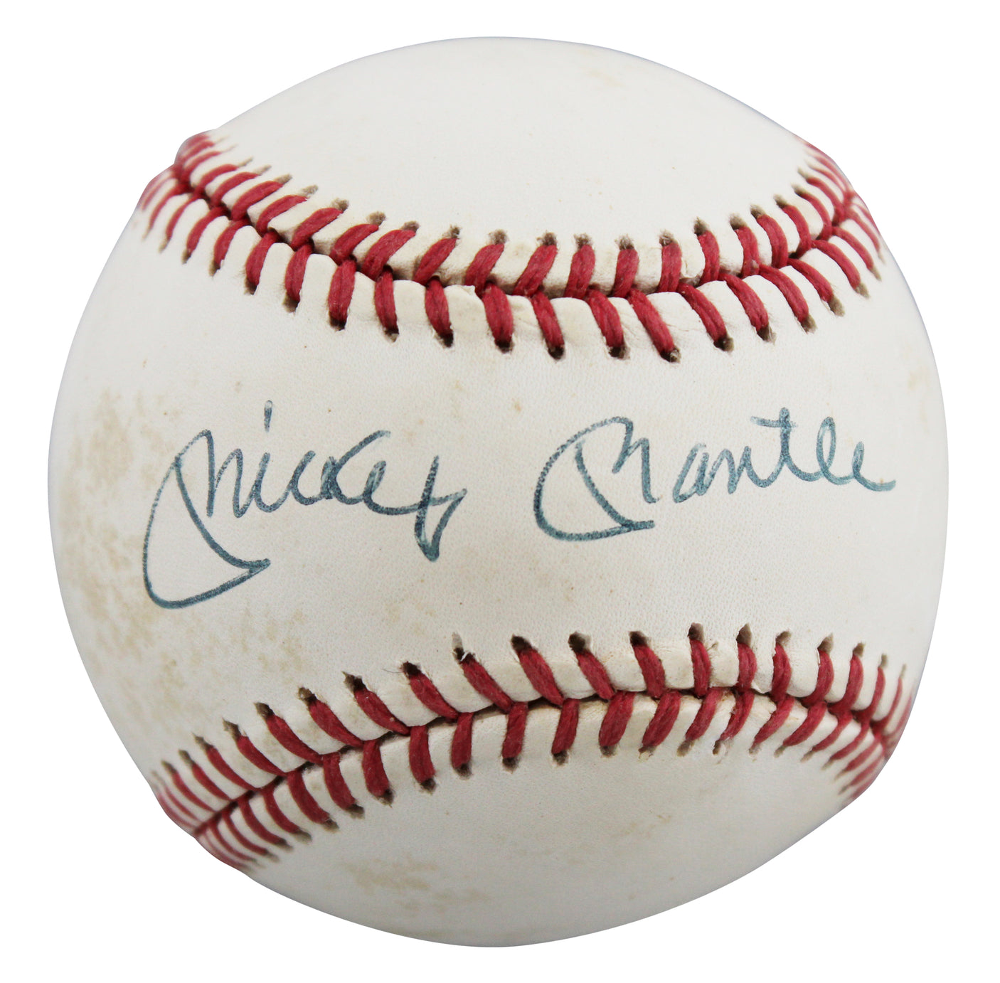 Yankees Mickey Mantle Authentic Signed Bobby Brown OAL Baseball BAS #AE13740