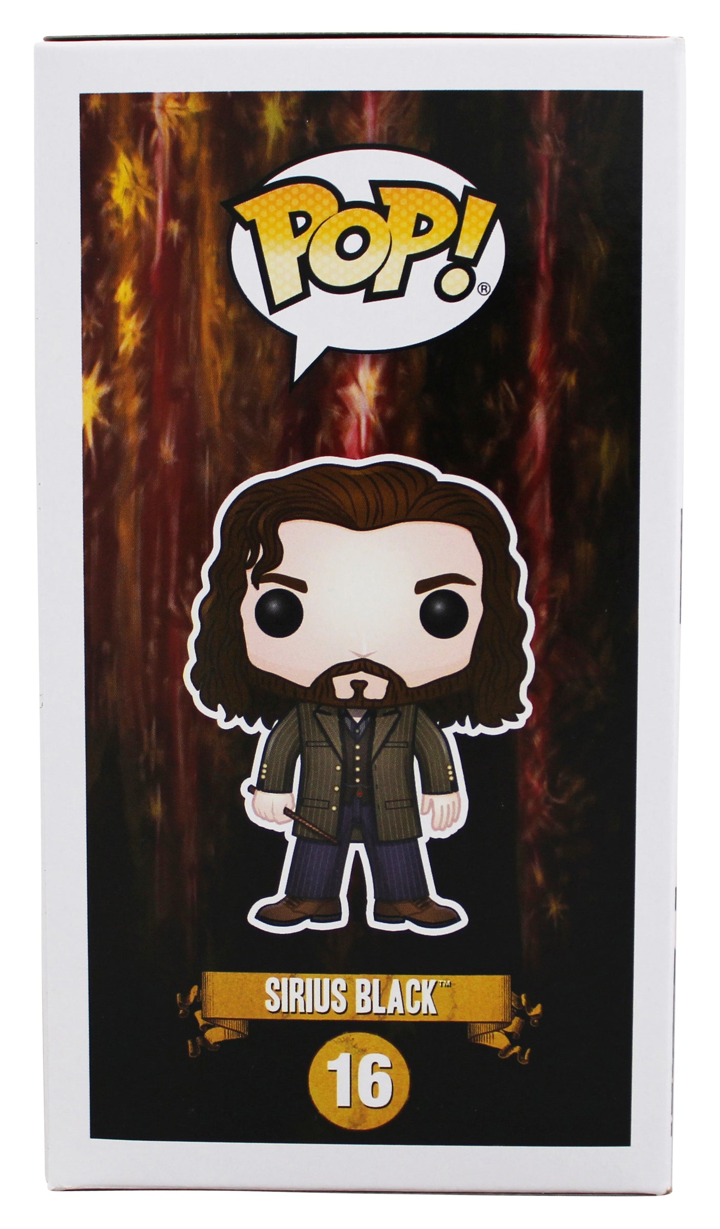 Gary Oldman Harry Potter Signed Sirius Black #16 Funko Pop Figure BAS #BS77451