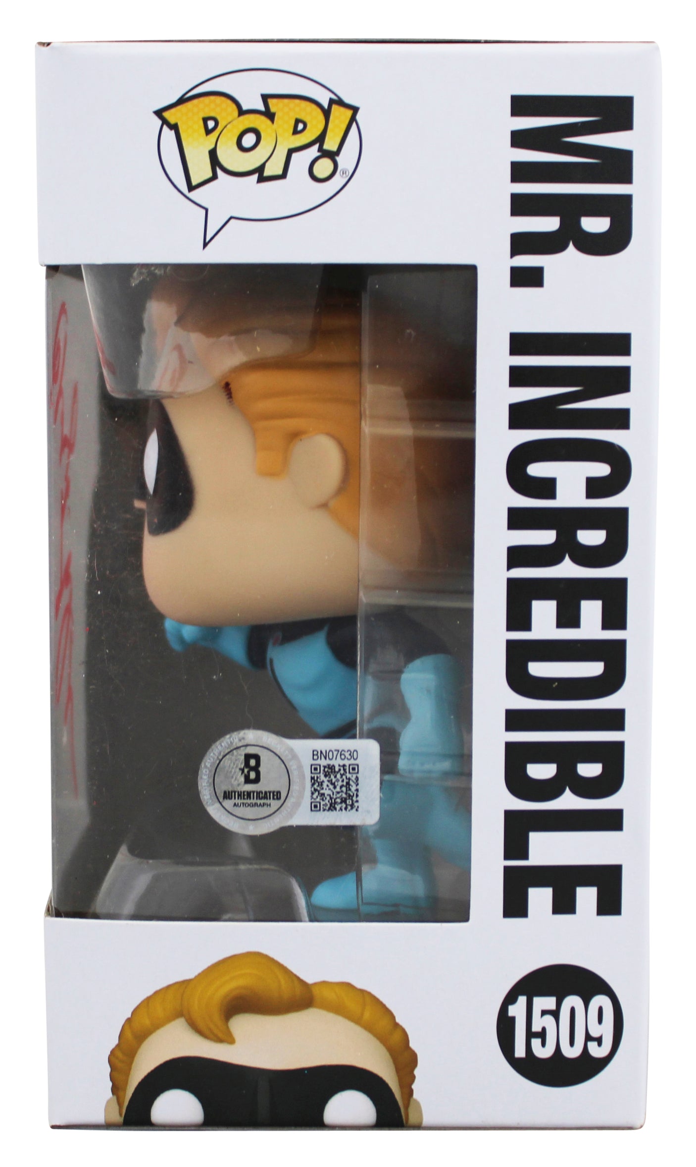 Craig T. Nelson Signed Mr. Incredible #1509 Funko Pop Vinyl Figure BAS #BN07630