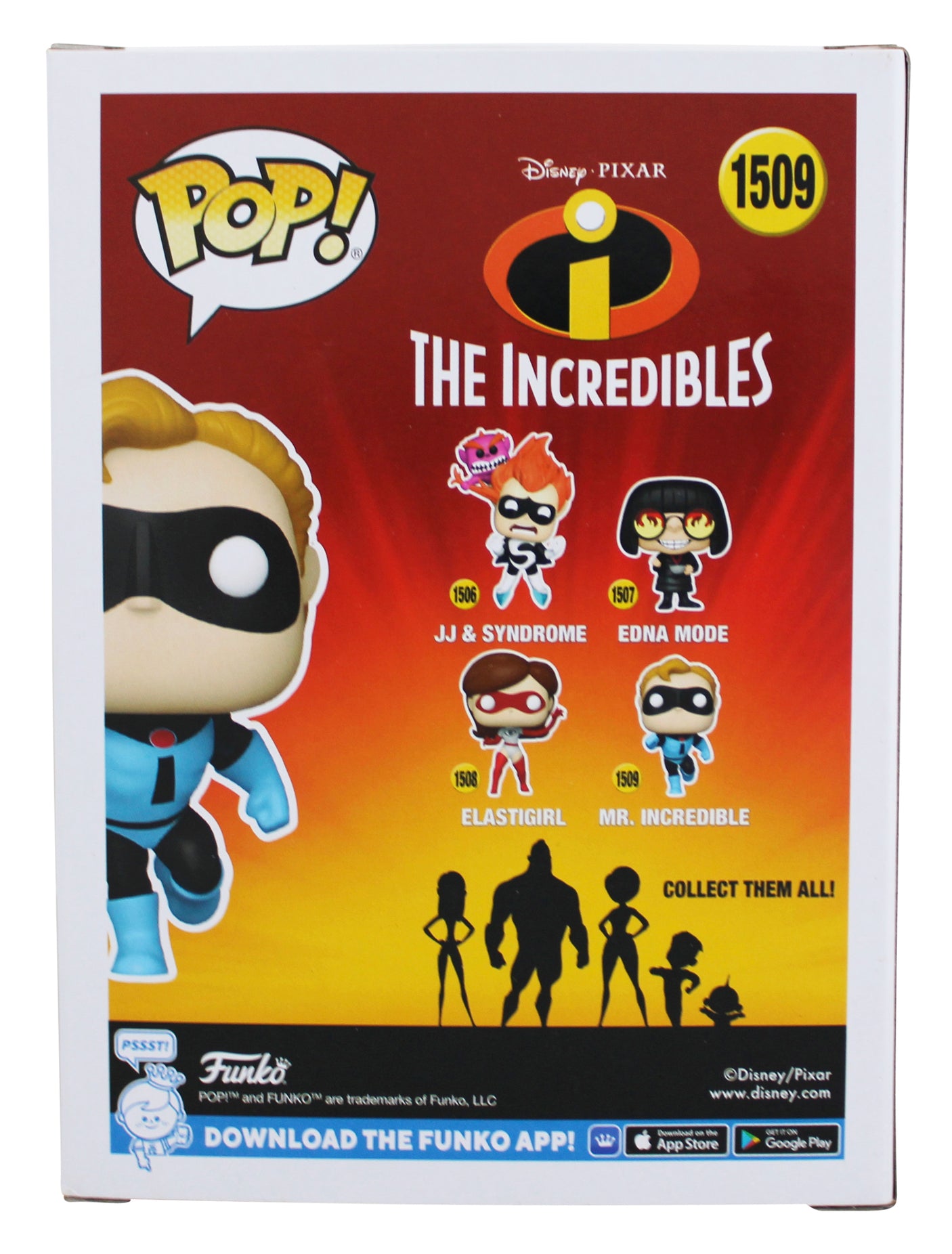 Craig T. Nelson Signed Mr. Incredible #1509 Funko Pop Vinyl Figure BAS #BN07630