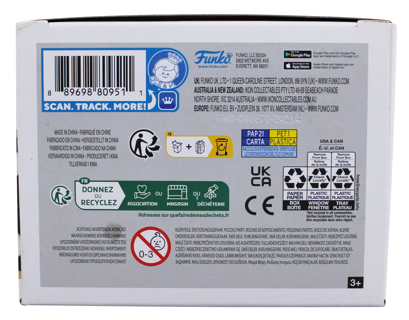 Craig T. Nelson Signed Mr. Incredible #1509 Funko Pop Vinyl Figure BAS #BN07630