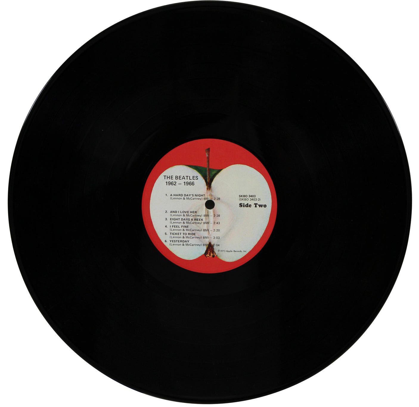 Paul McCartney & George Martin Beatles Signed 1962-1966 Album Cover W/ Vinyl BAS